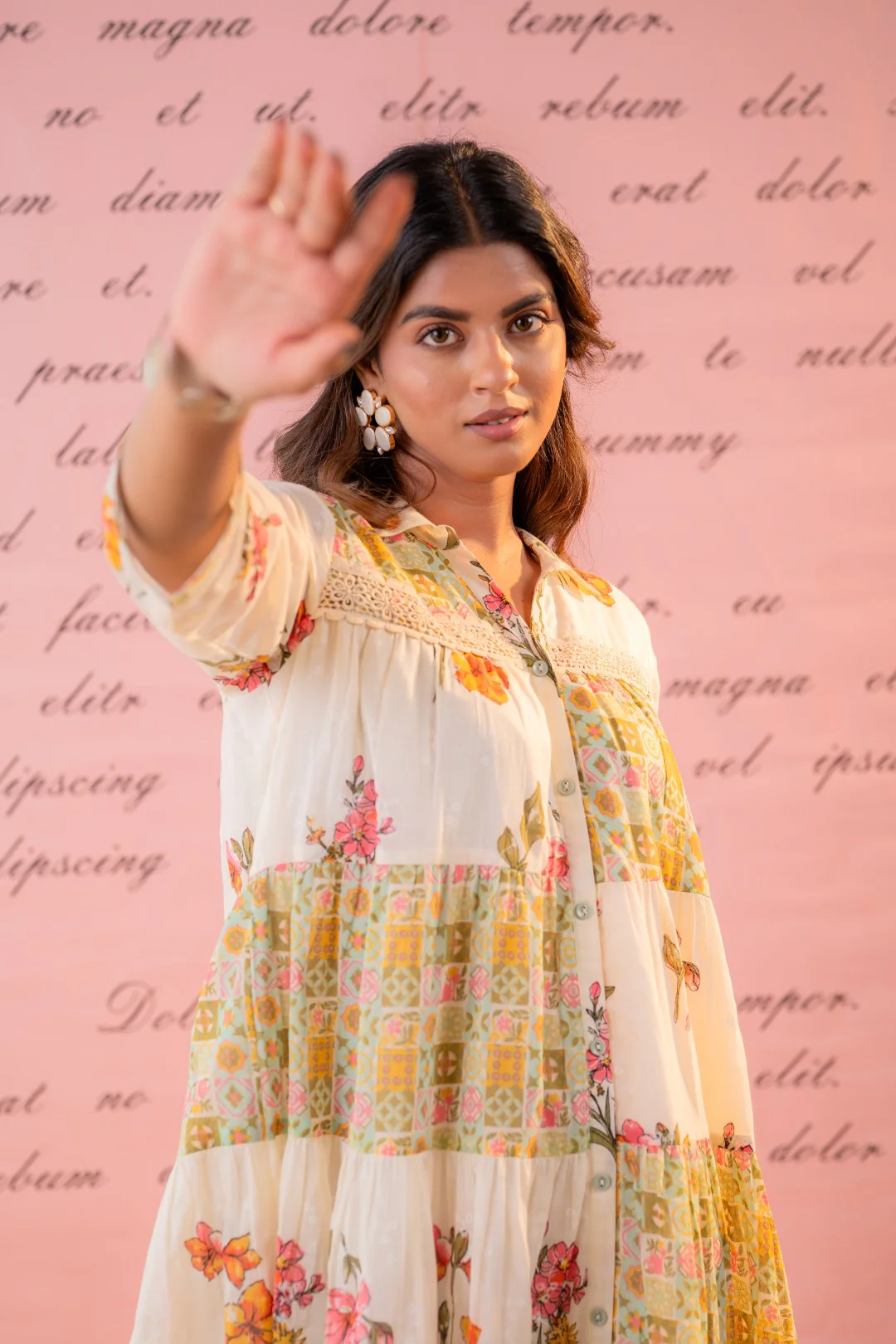 Param floral cotton dress - Image 7