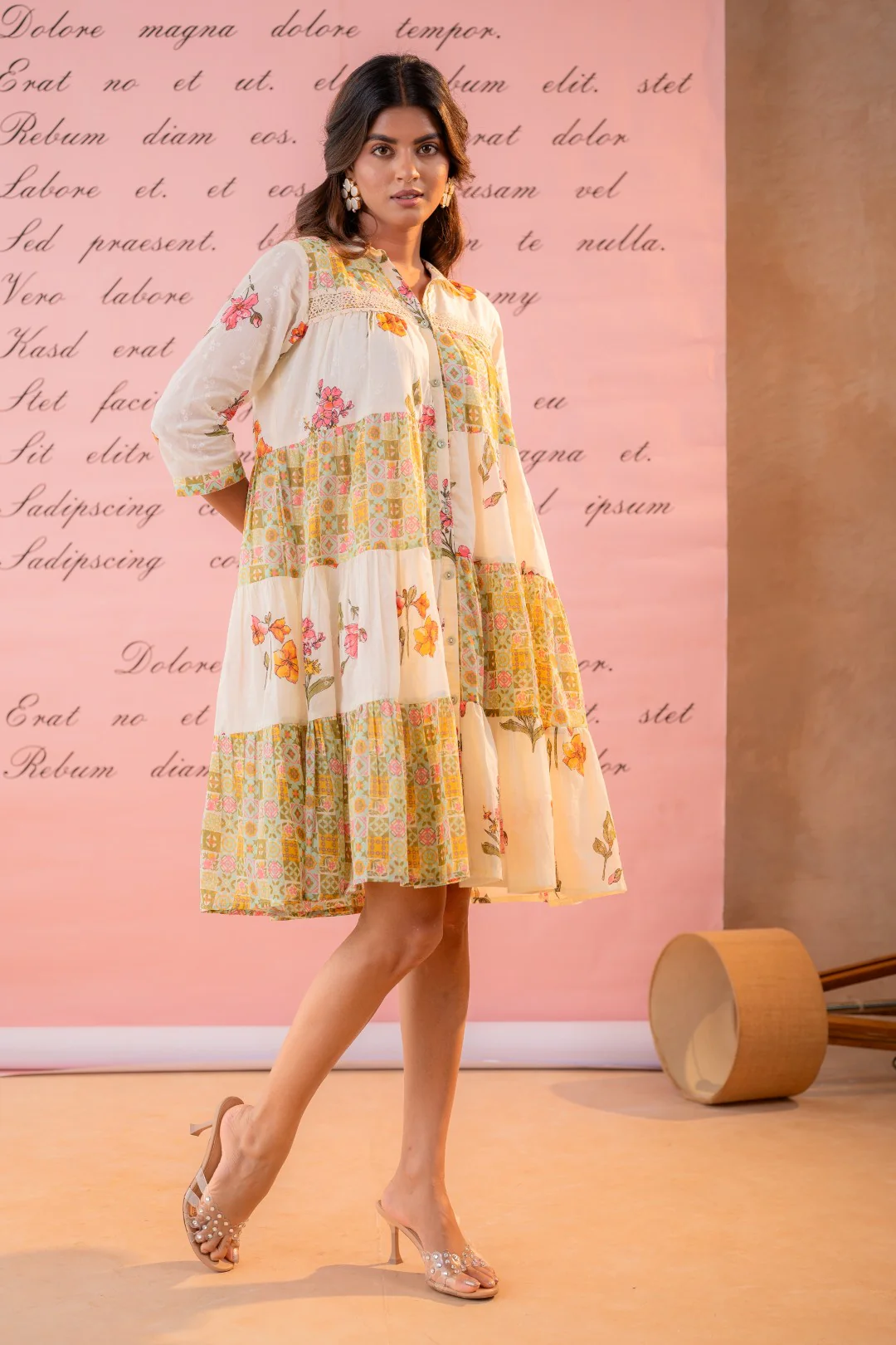 Param floral cotton dress - Image 8