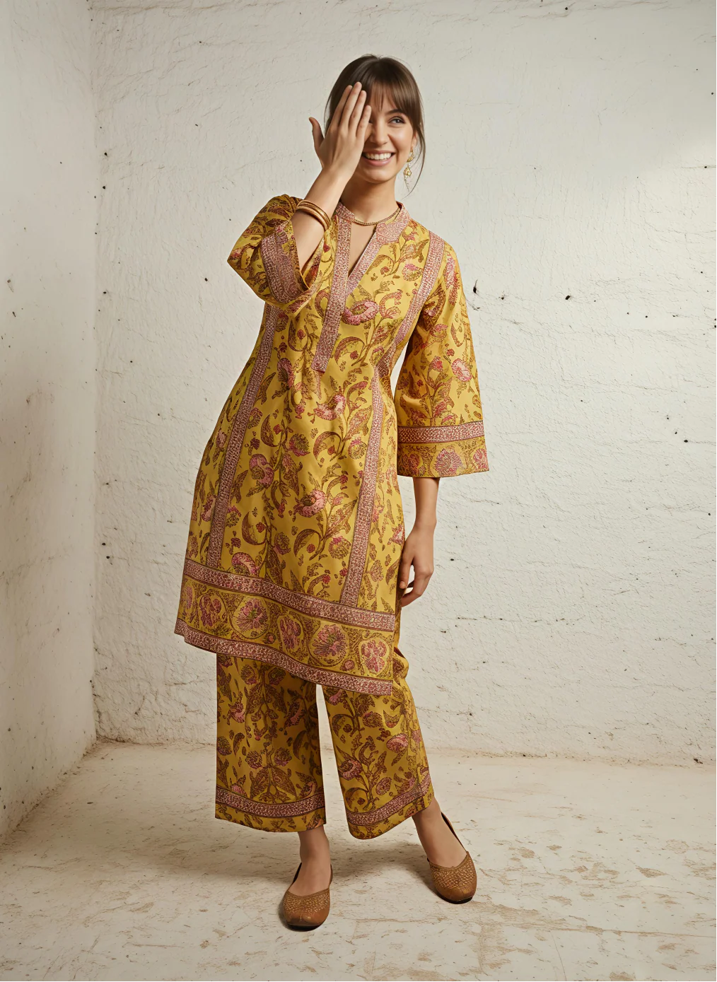 Swades amber cotton Co Ord Set - Image 3