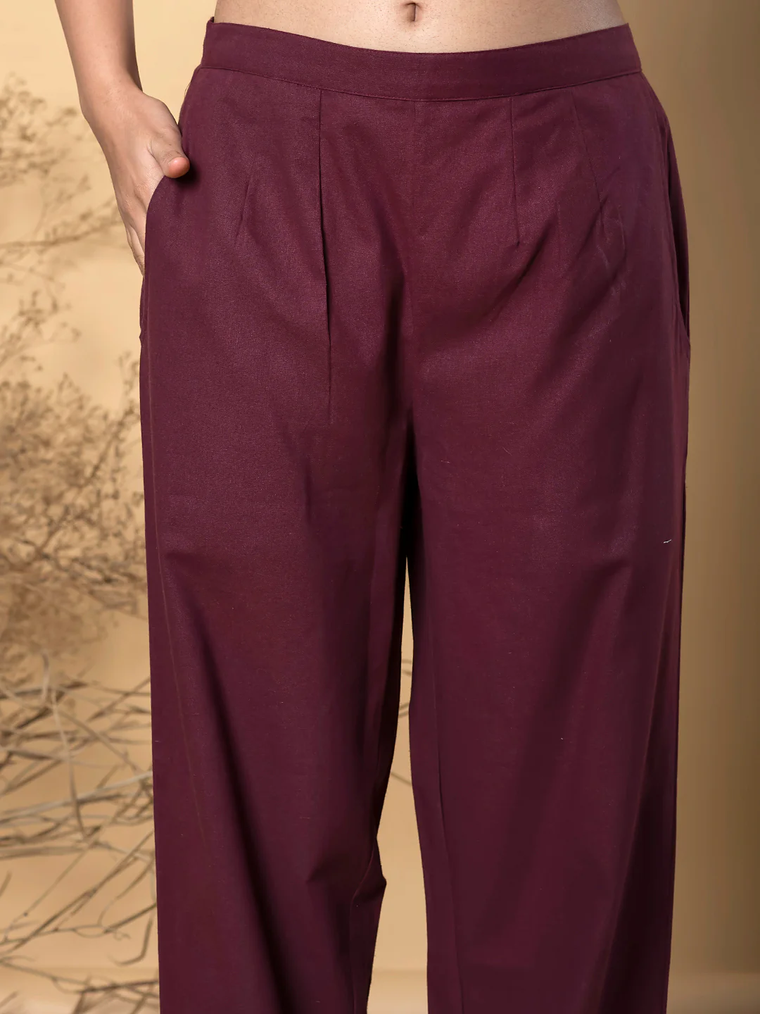Tripti Mulberry Embroidery Cotton Co-ord Set - Image 5