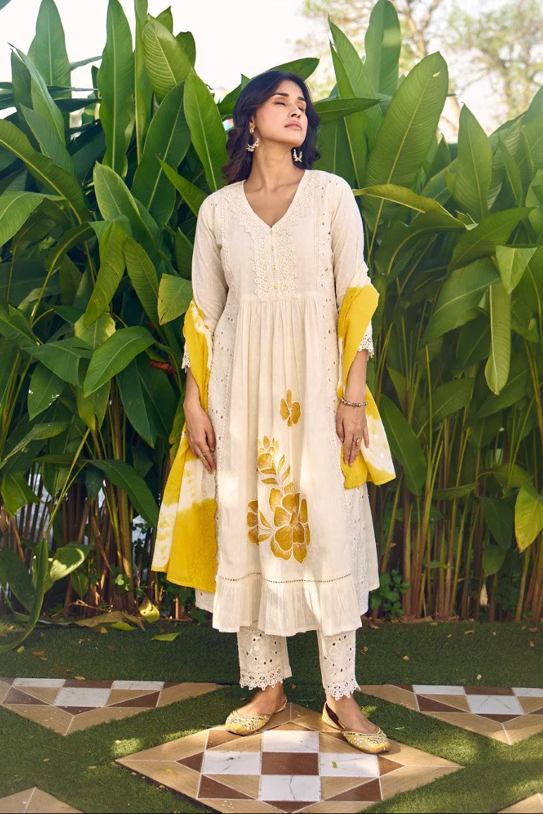 Wespret Amber Cotton Suit Set - Image 3