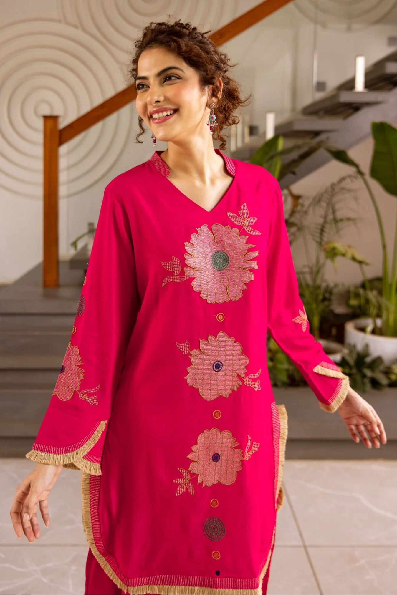 Sonpal cameo work co-ord set - Image 2