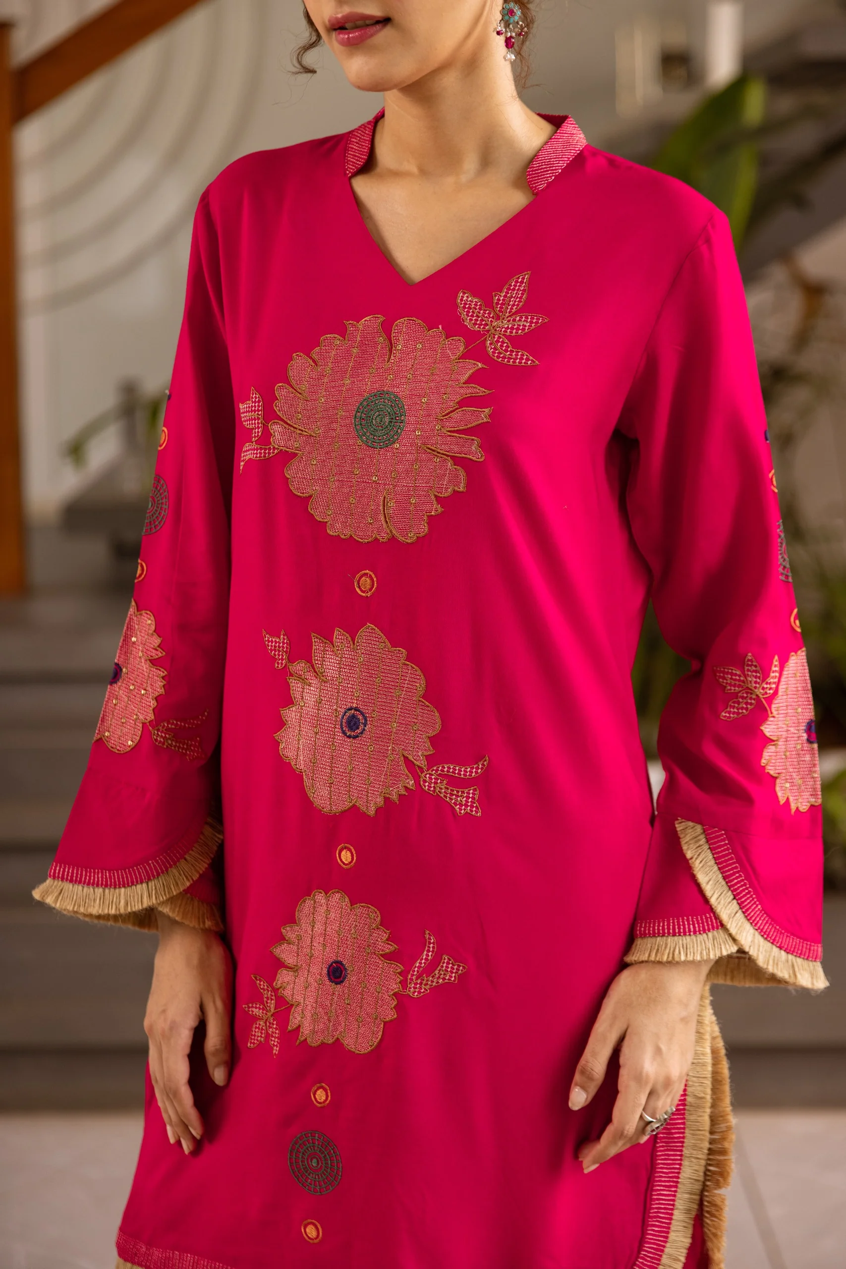 Sonpal cameo work co-ord set - Image 4