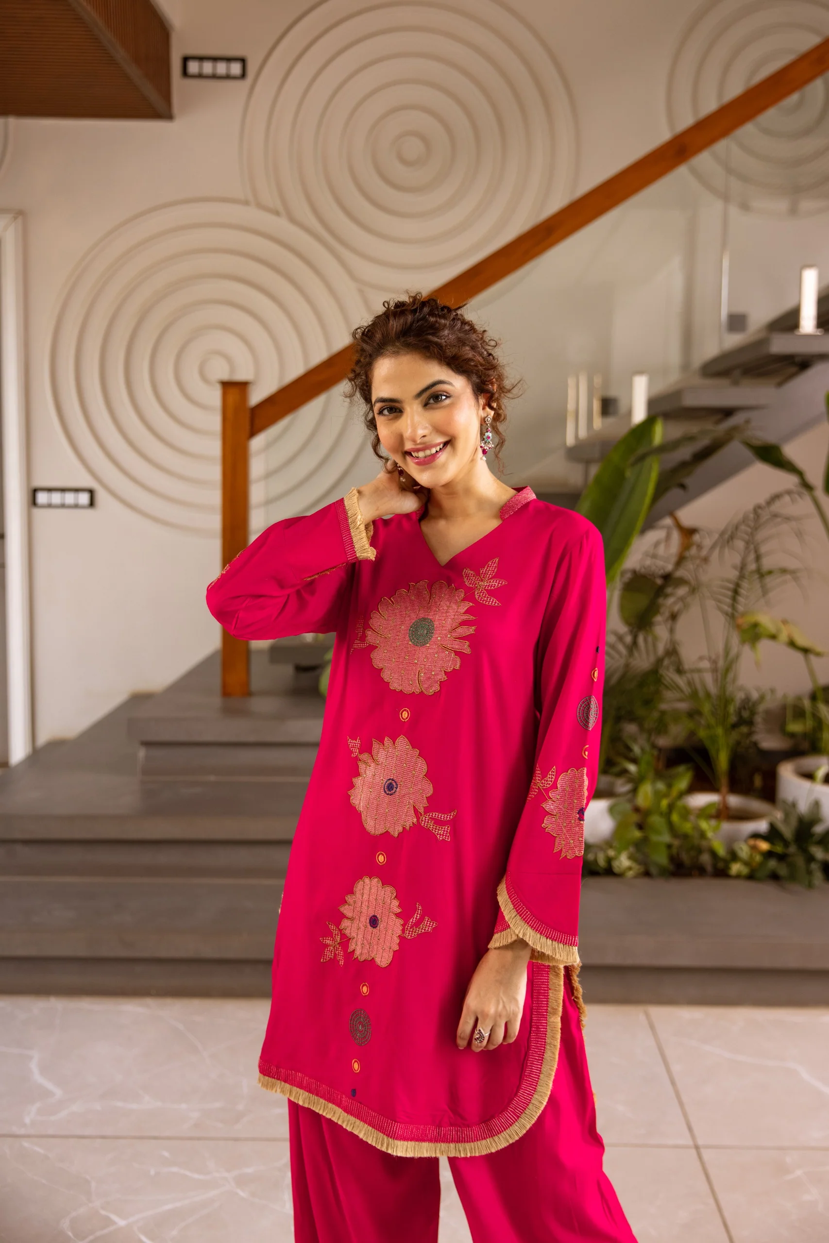 Sonpal cameo work co-ord set - Image 5