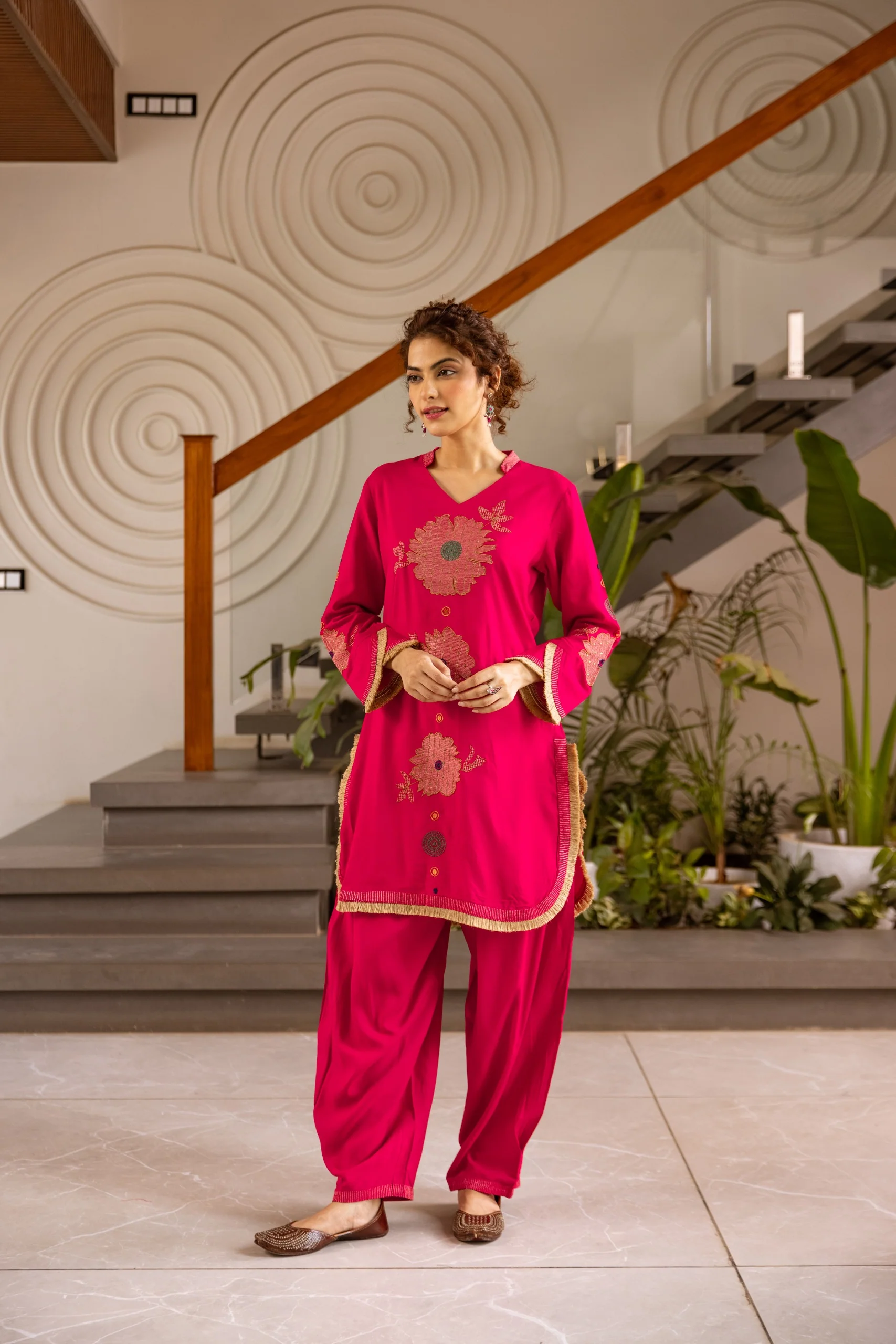 Sonpal cameo work co-ord set - Image 6
