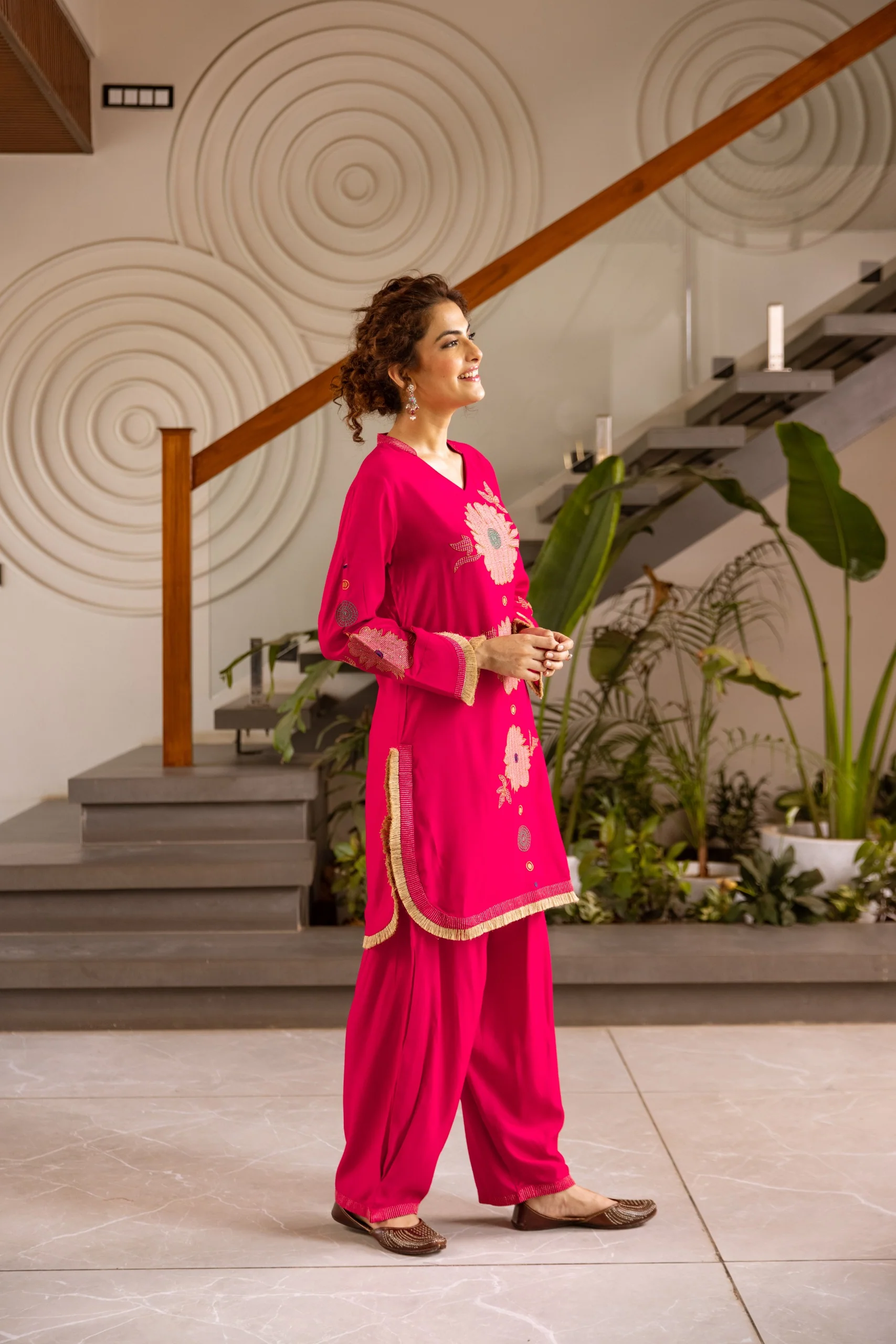 Sonpal cameo work co-ord set - Image 7