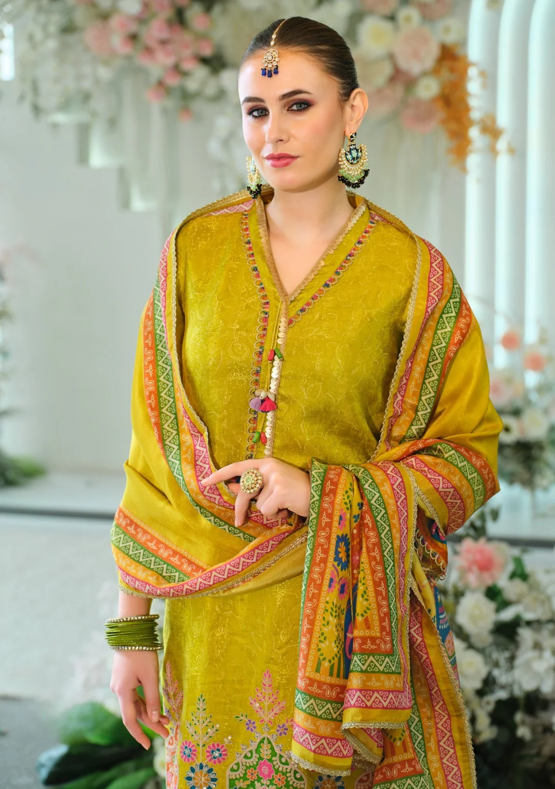 Sarvada Amber Full Work Suit Set - Image 3