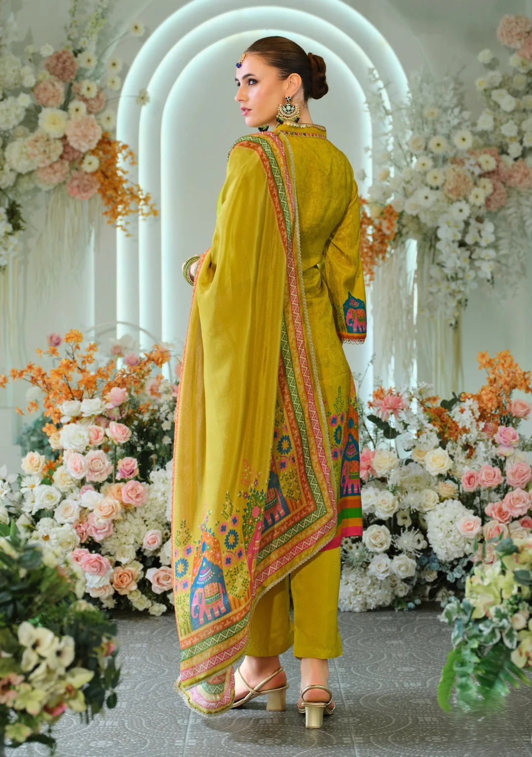 Sarvada Amber Full Work Suit Set - Image 4