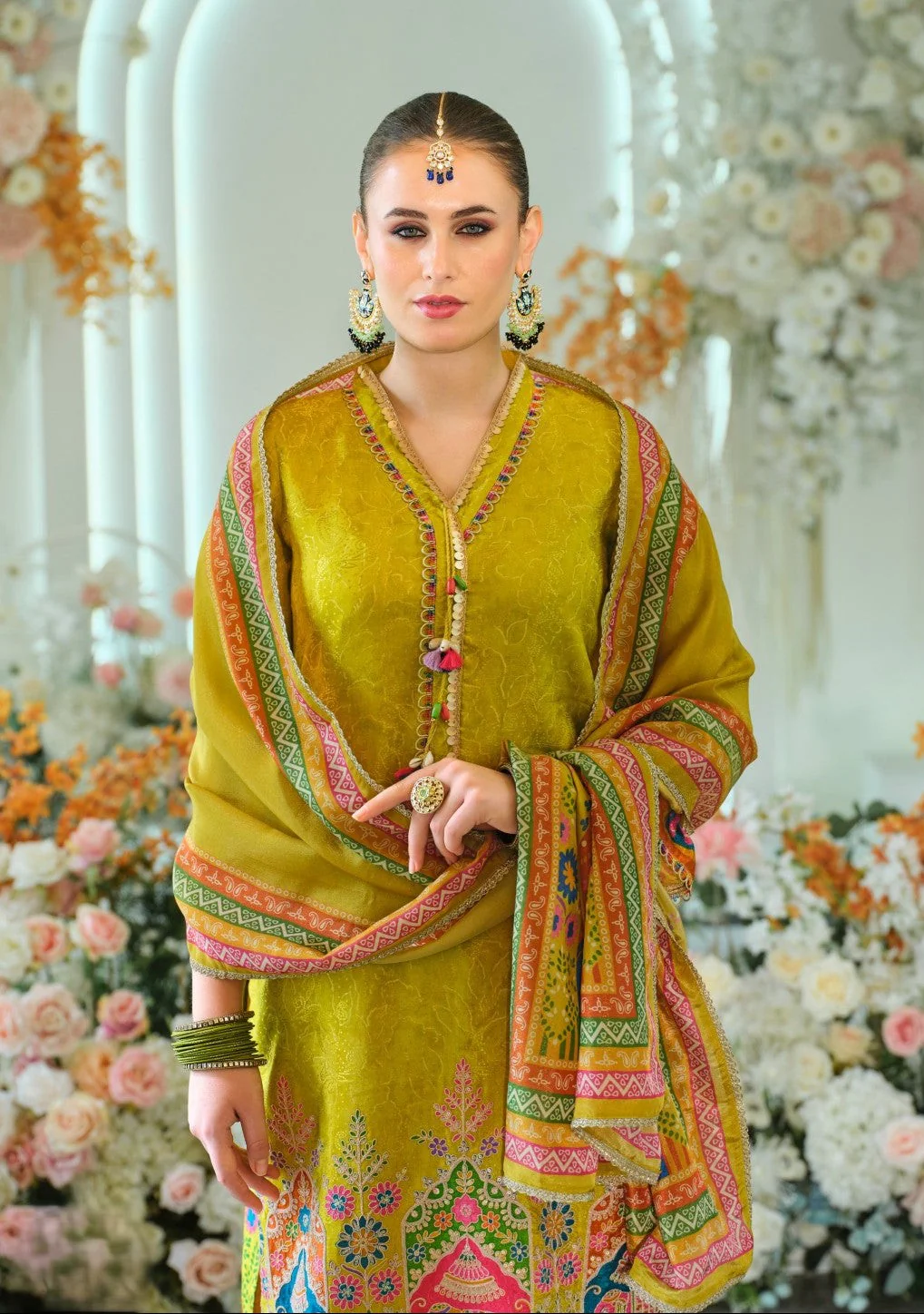 Sarvada Amber Full Work Suit Set - Image 5
