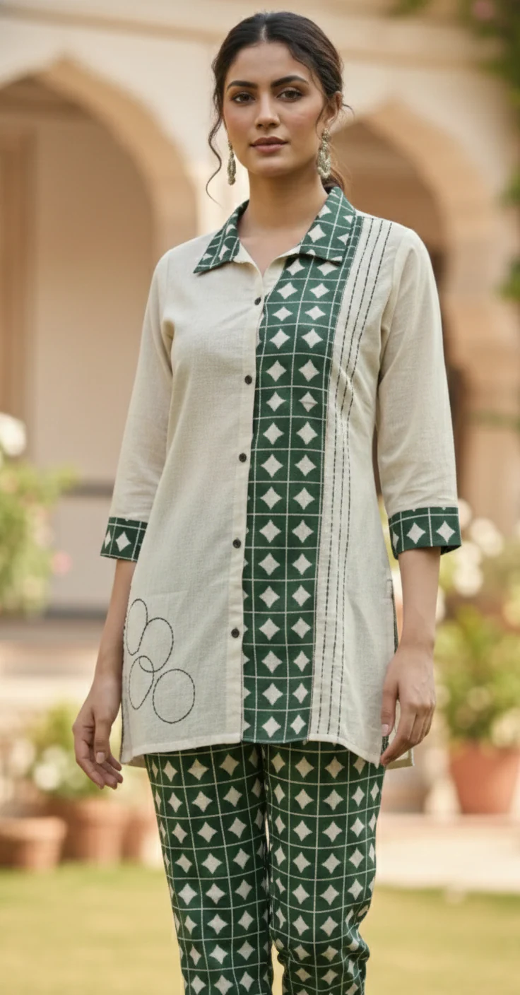 Vibha Jet Printed Co-ord Set - Image 2