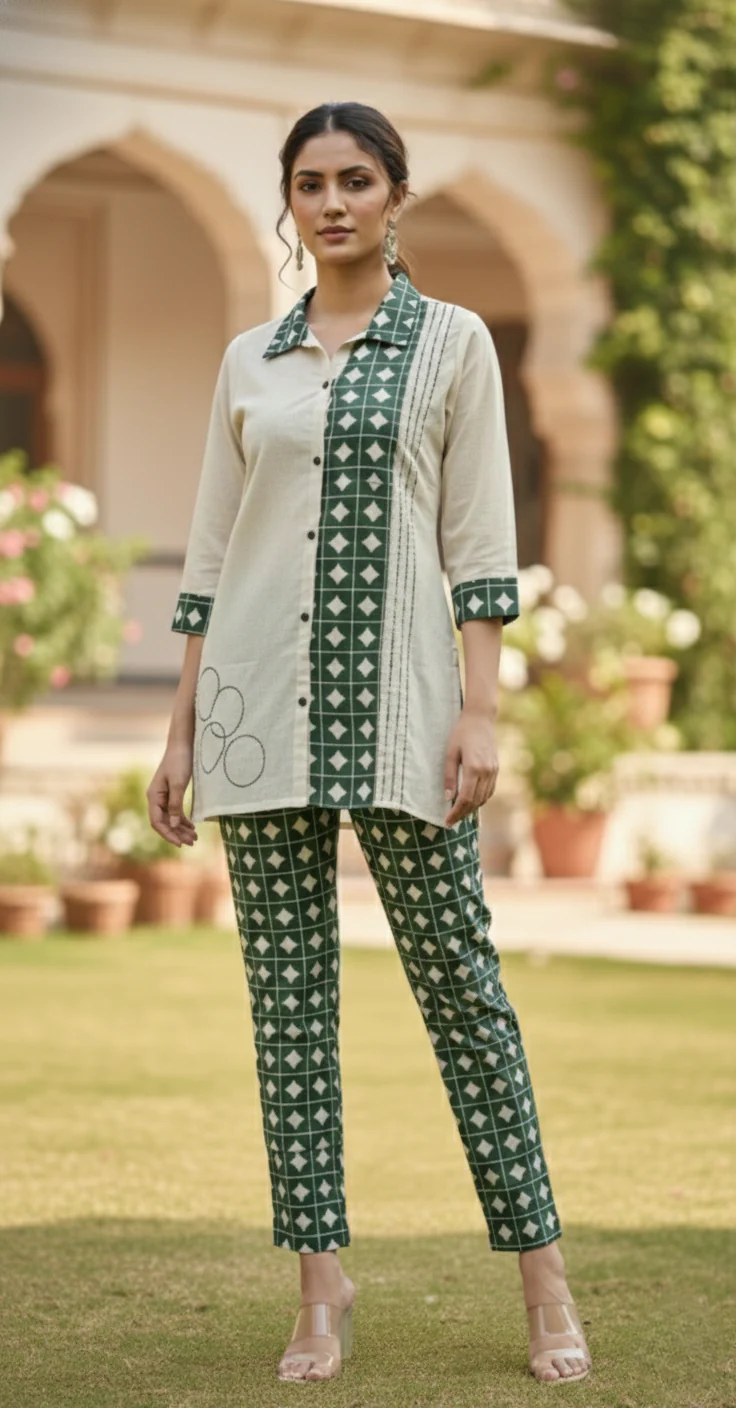 Vibha Jet Printed Co-ord Set - Image 3