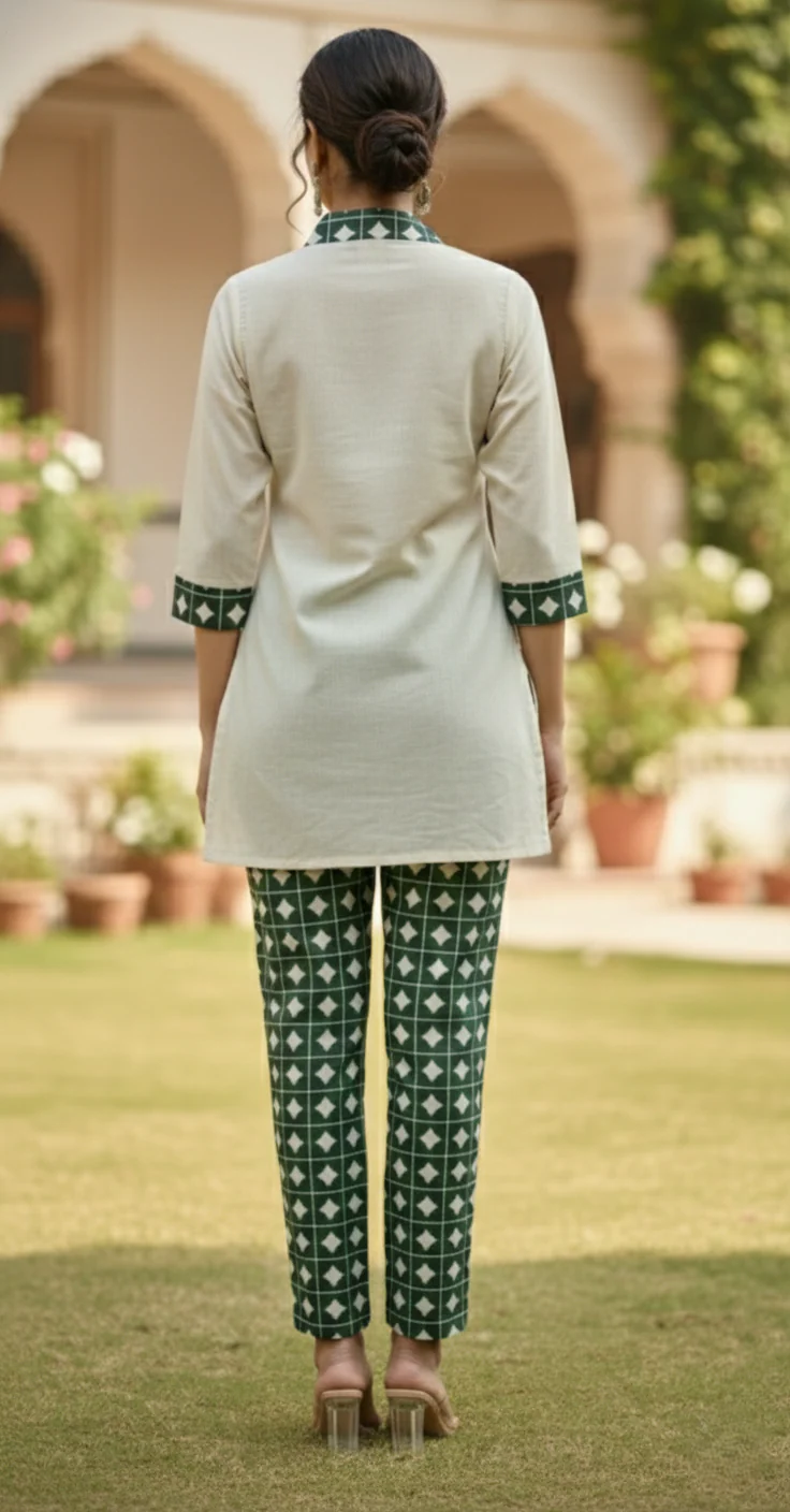 Vibha Jet Printed Co-ord Set - Image 4