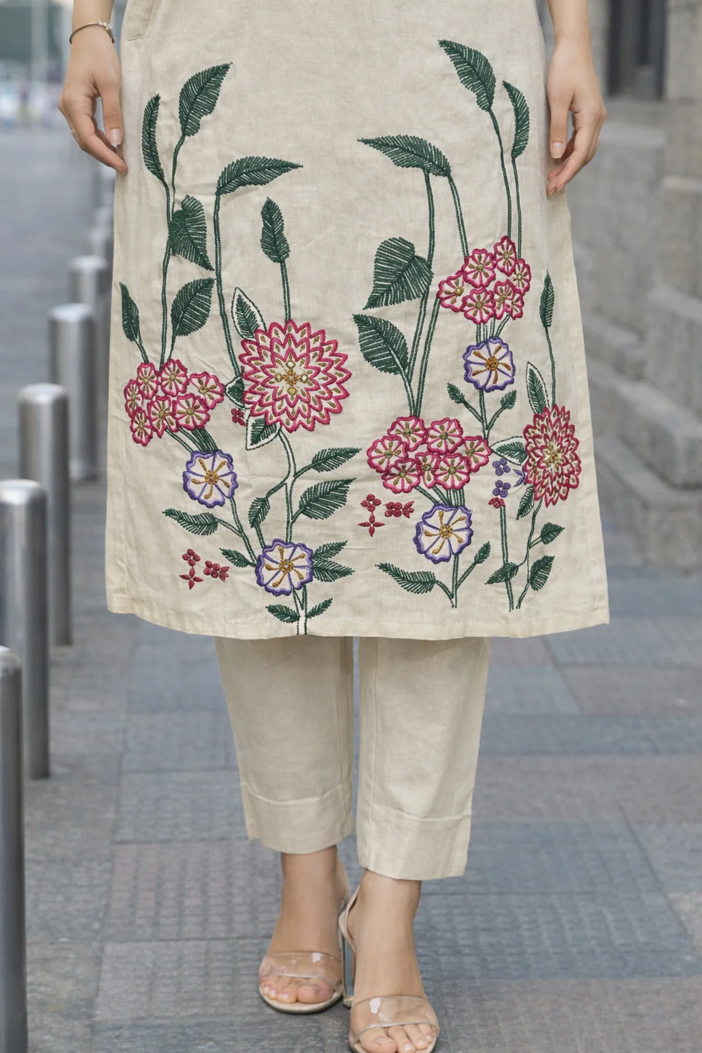 Kartar angel cotton suit set - Image 13