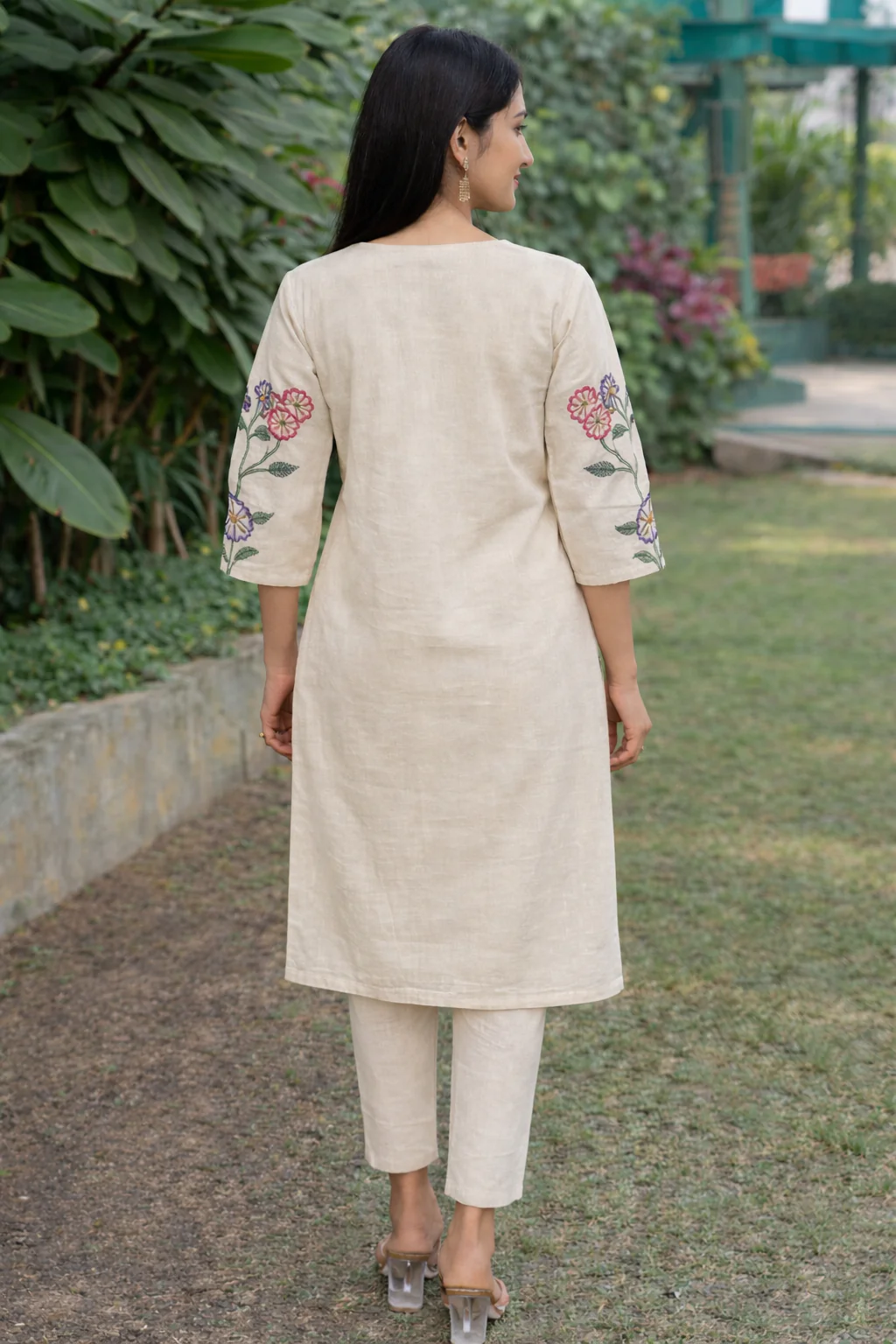 Kartar angel cotton suit set - Image 3
