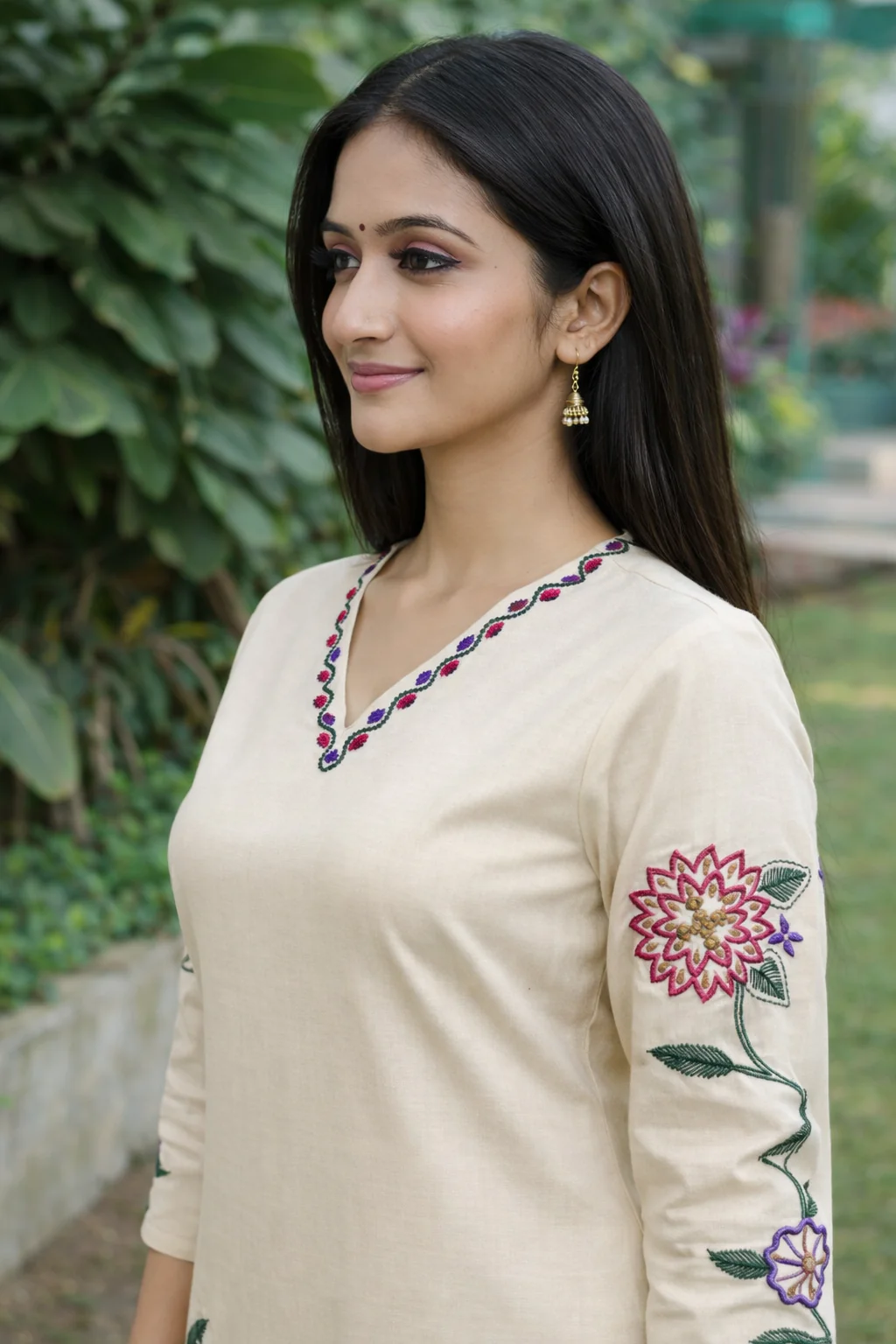 Kartar angel cotton suit set - Image 4