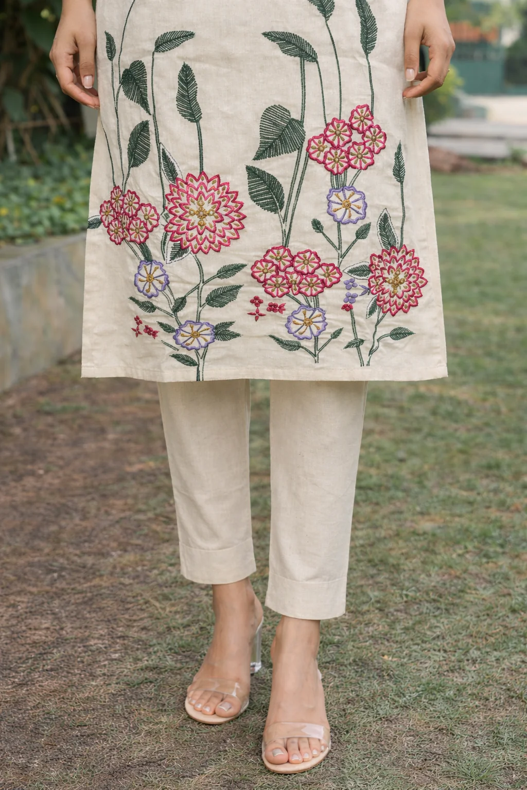 Kartar angel cotton suit set - Image 5