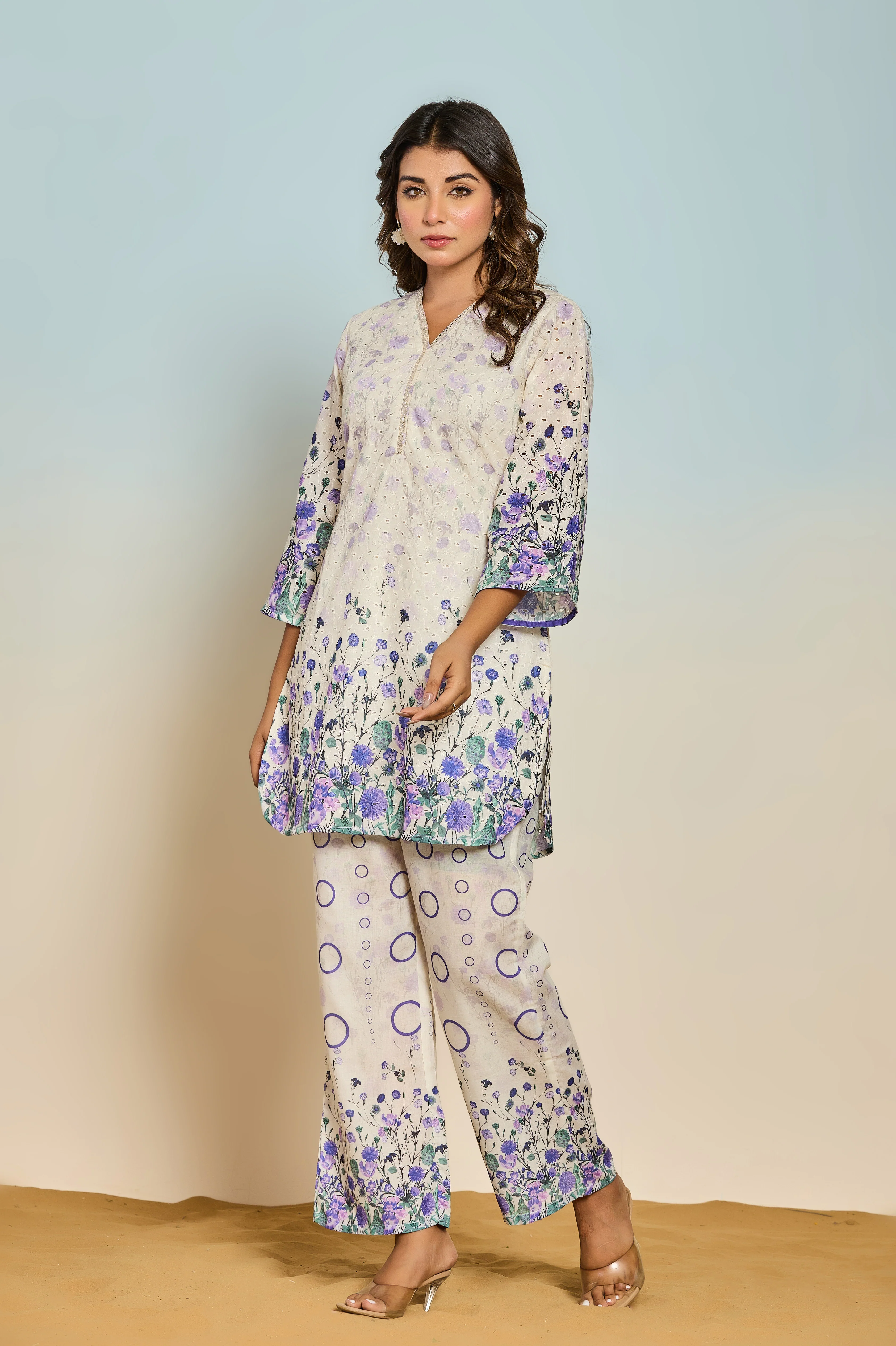 RAAGVI HONEY COTTON CO-ORD SET - Image 4