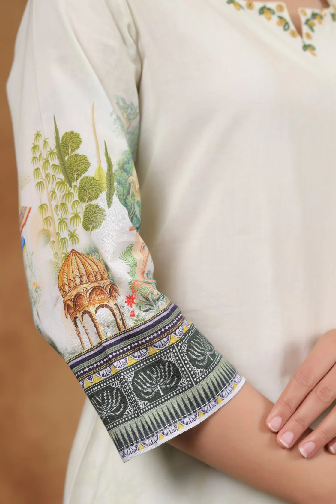 SAKSHI DOVE COTTON SUIT SET - Image 13