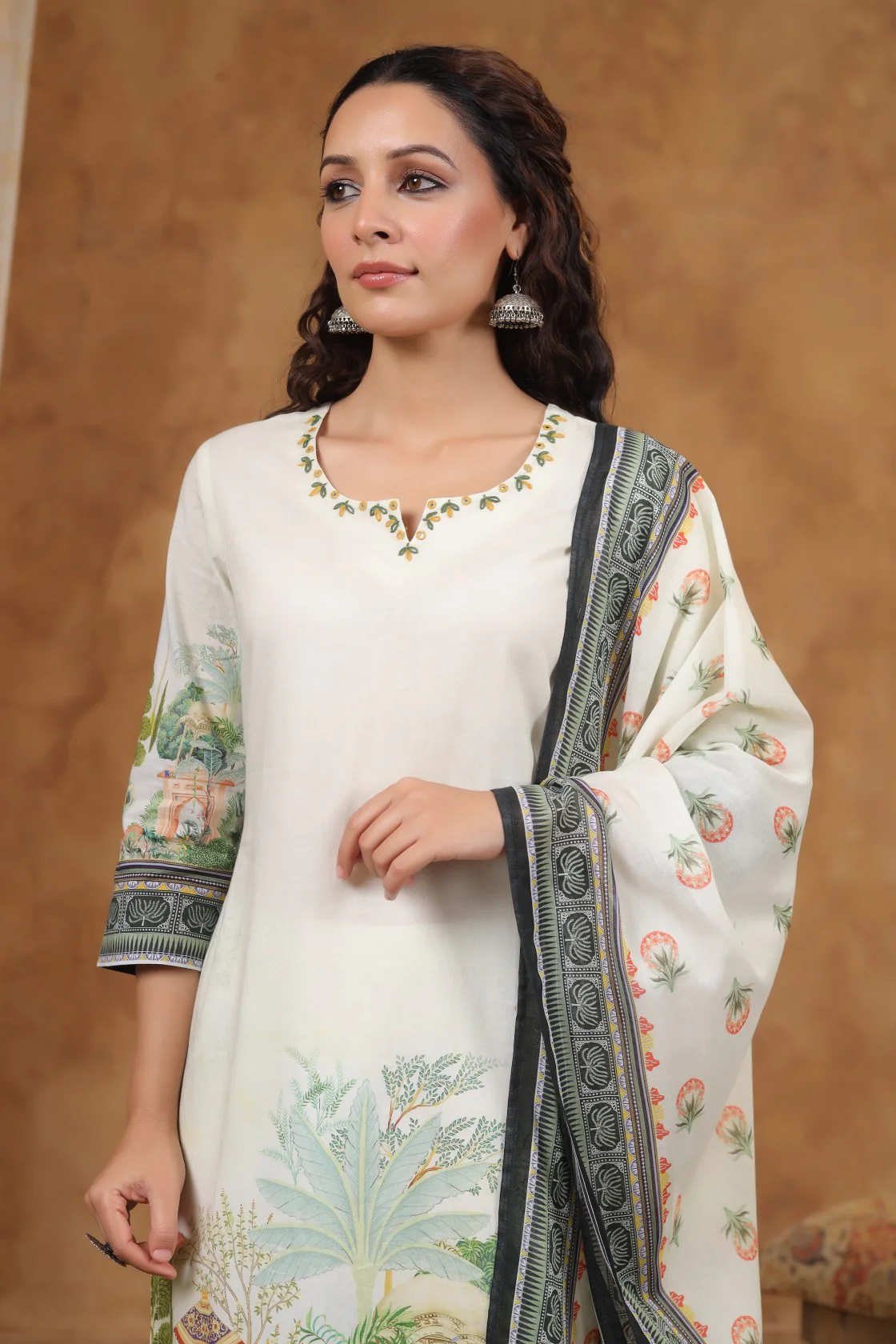 SAKSHI DOVE COTTON SUIT SET - Image 6
