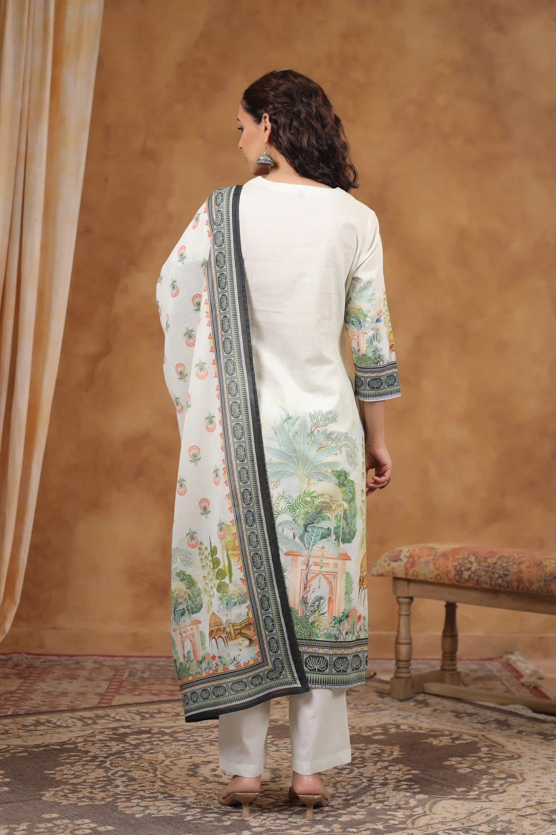 SAKSHI DOVE COTTON SUIT SET - Image 7