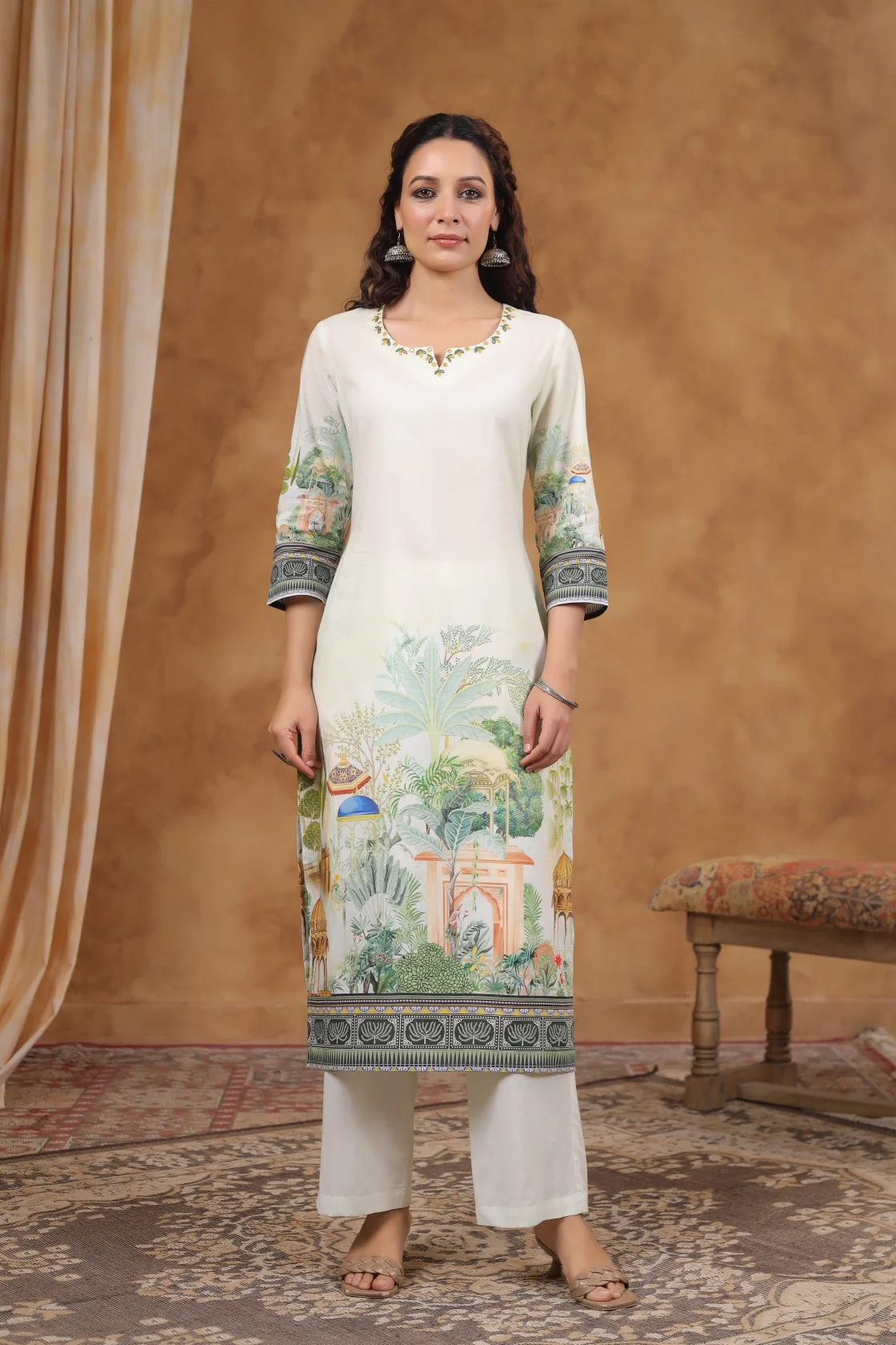 SAKSHI DOVE COTTON SUIT SET - Image 8