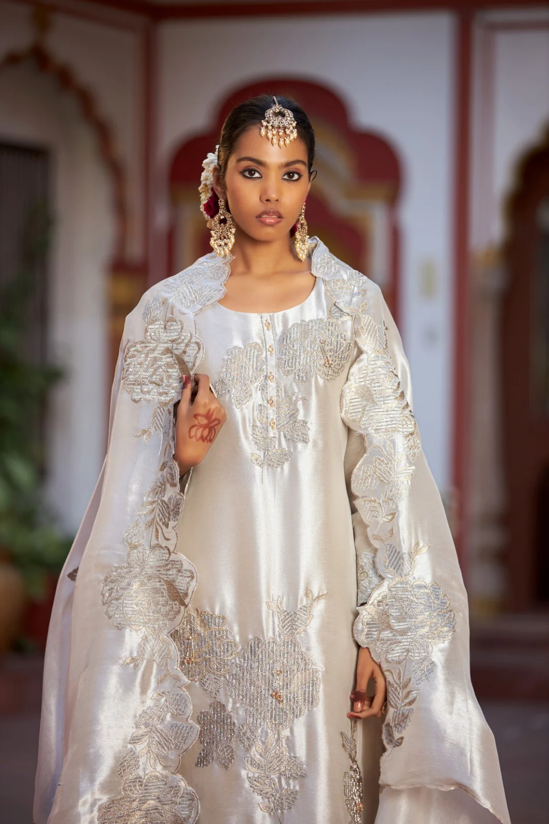 Mihika harp full work suit set - Image 3