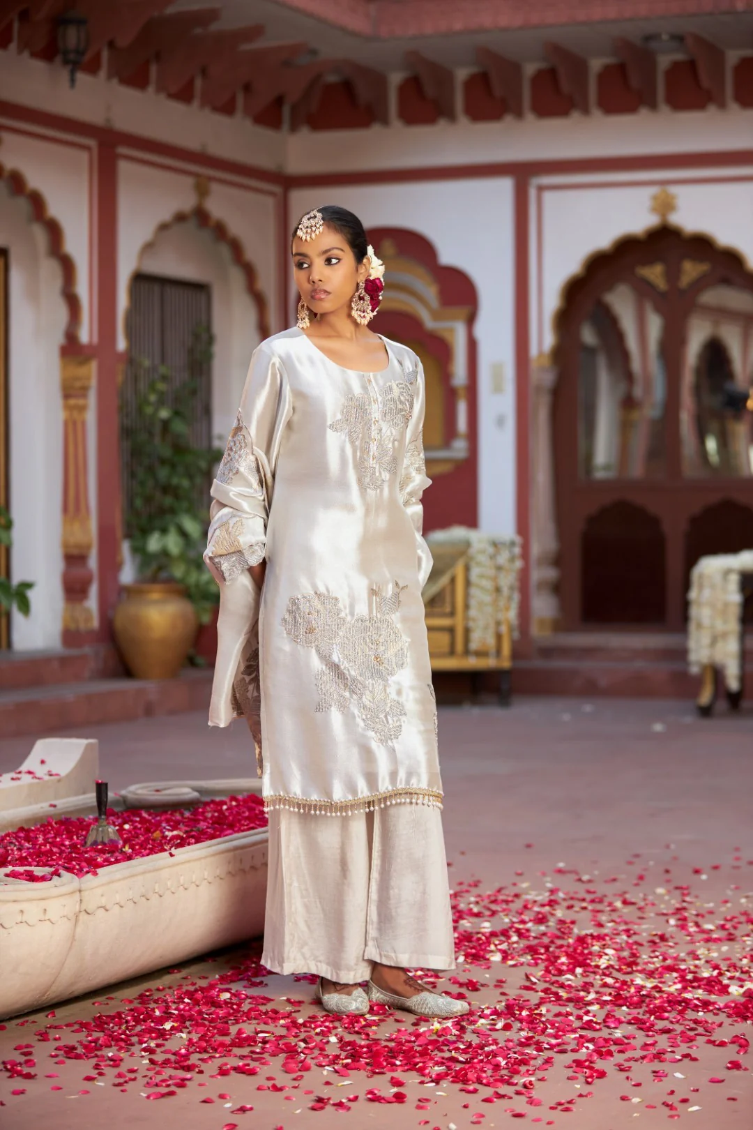 Mihika harp full work suit set - Image 4