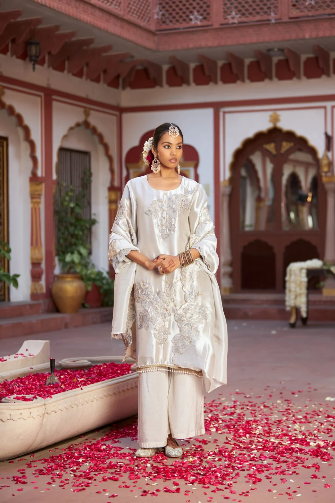 Mihika harp full work suit set - Image 5