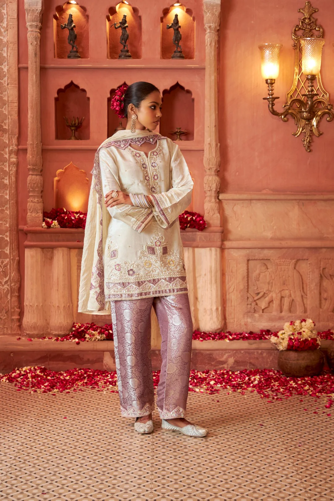 Mihika Merino full work suit set - Image 4