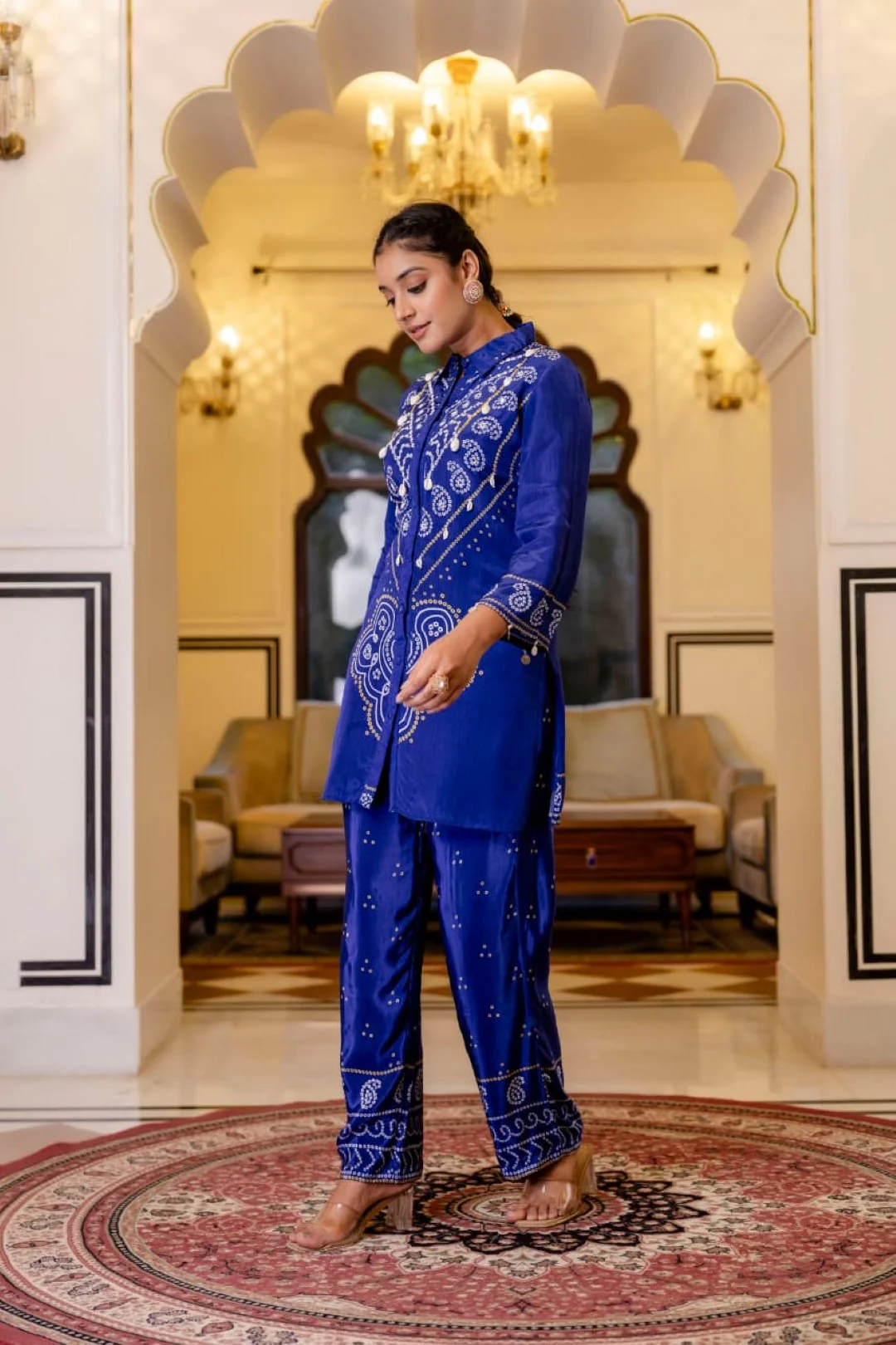 Samiha Hibis Premium Co-ord Set - Image 7
