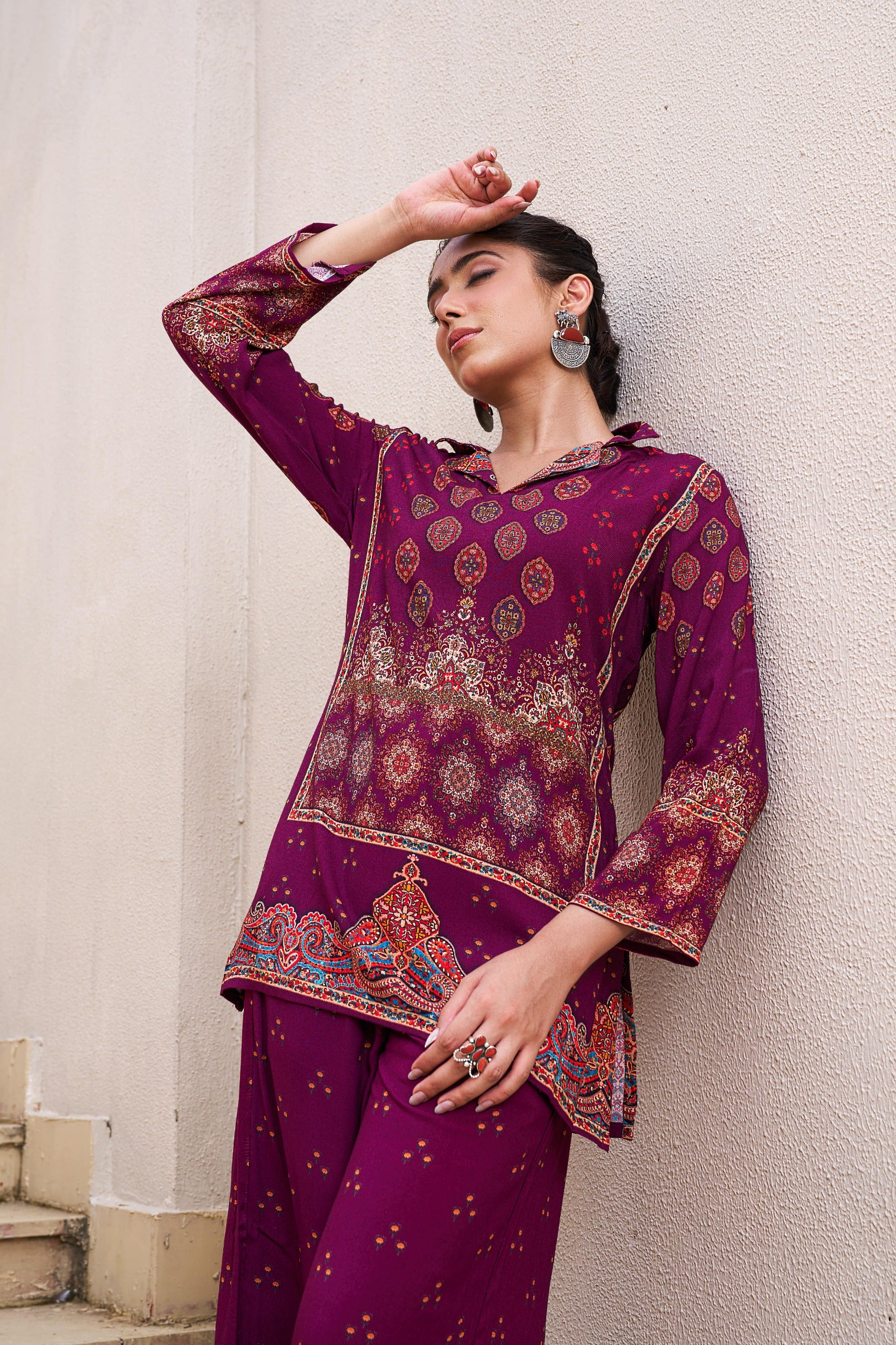 Kabool Jam printed co-ord set - Image 2