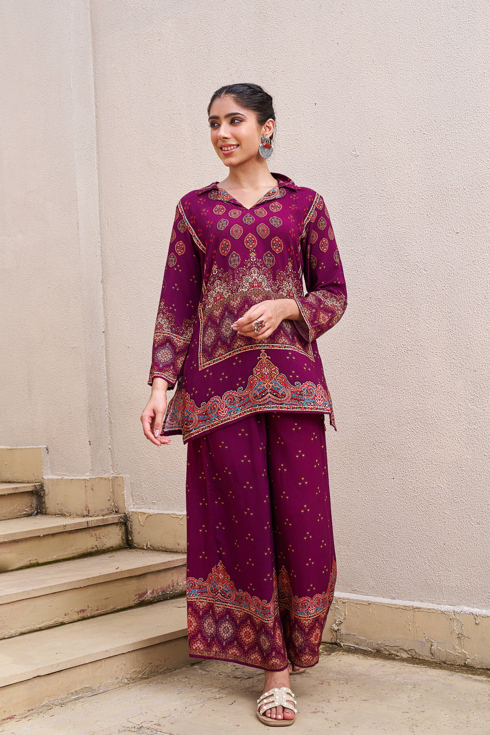Kabool Jam printed co-ord set - Image 3