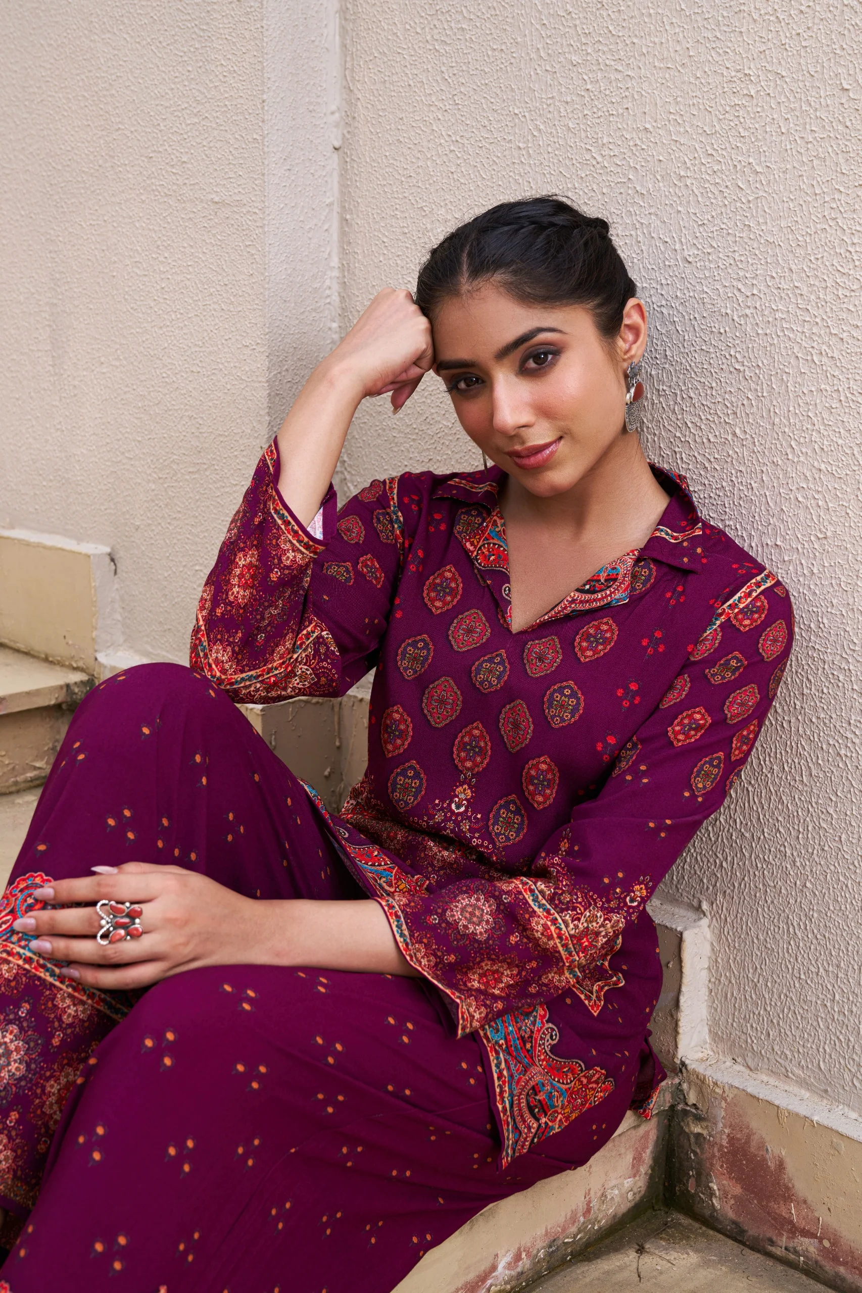 Kabool Jam printed co-ord set - Image 5