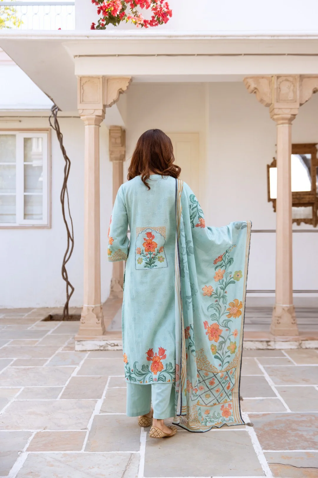 Kamli jay printed suit set - Image 3