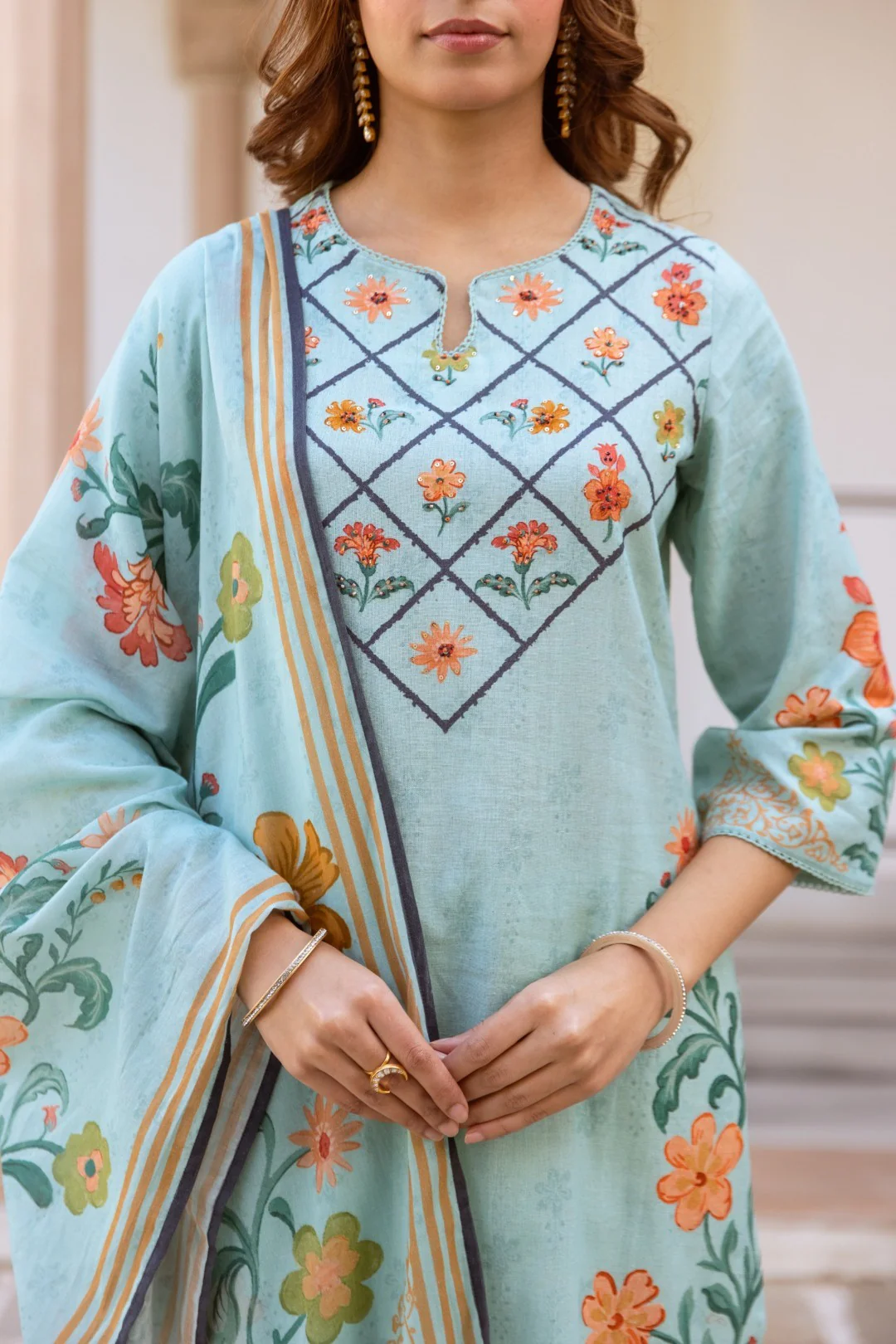 Kamli jay printed suit set - Image 4