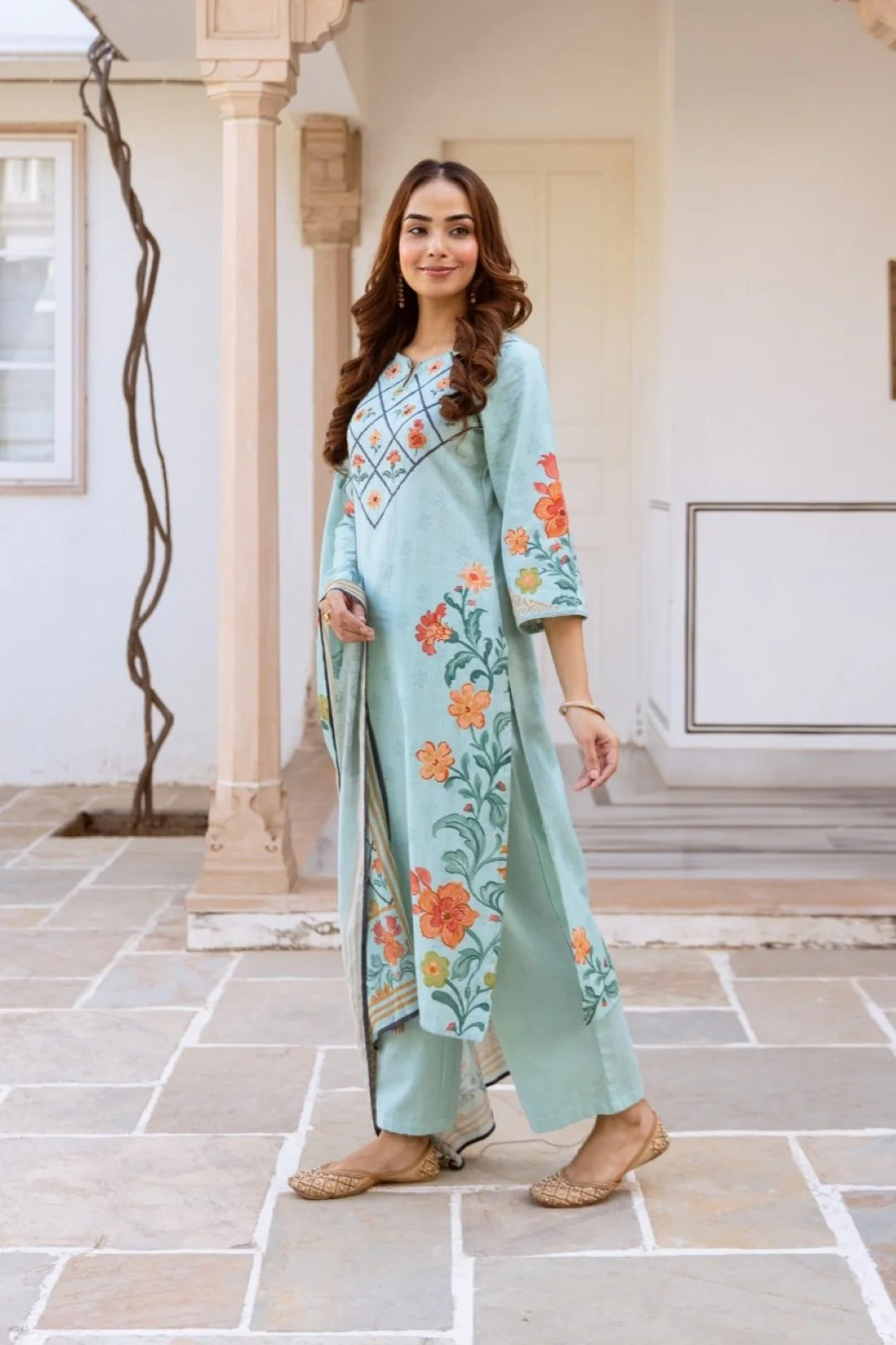 Kamli jay printed suit set - Image 5