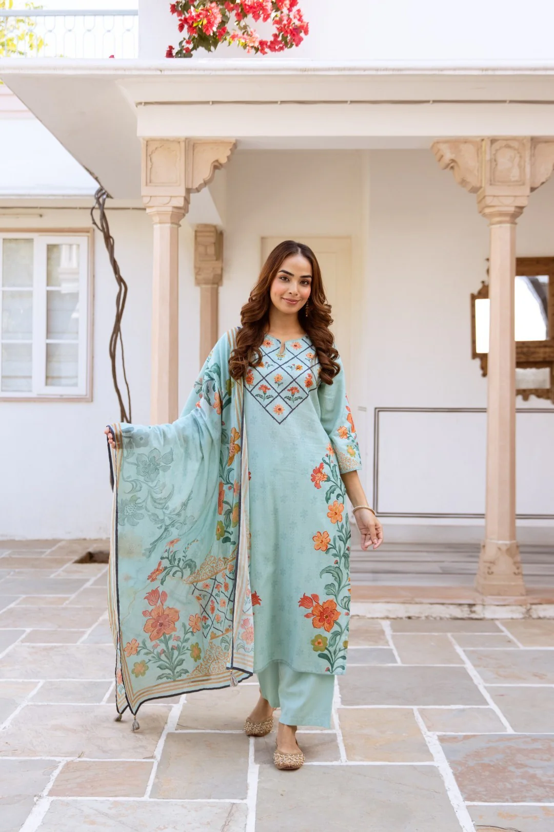 Kamli jay printed suit set - Image 6
