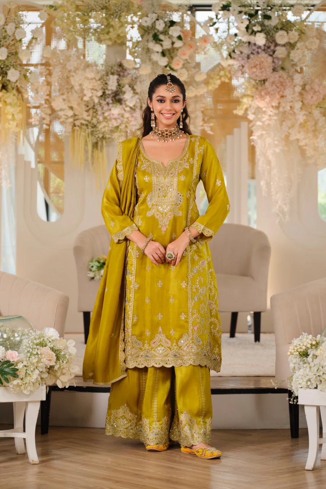 Areesa Amber Full Work Suit Set - Image 4