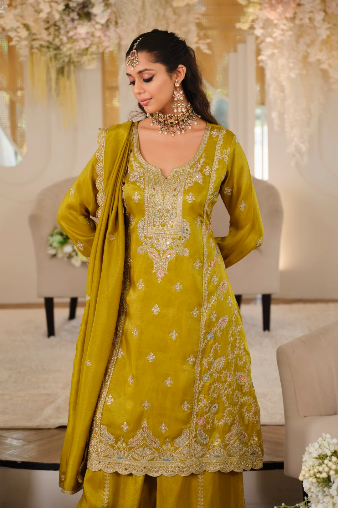Areesa Amber Full Work Suit Set - Image 7