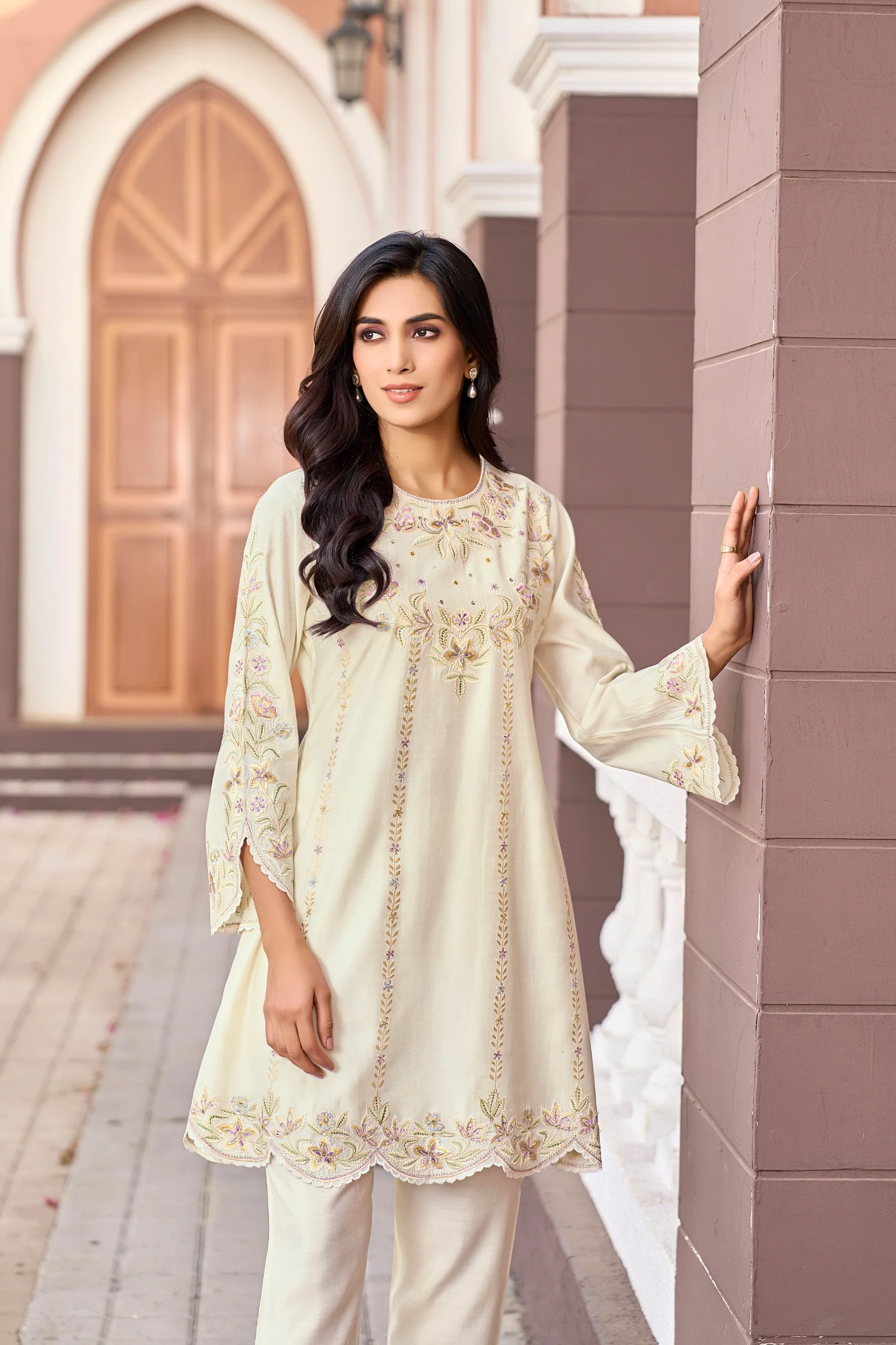 Ayat Angel Full Embroidery Lawn Co-ord Set - Image 2