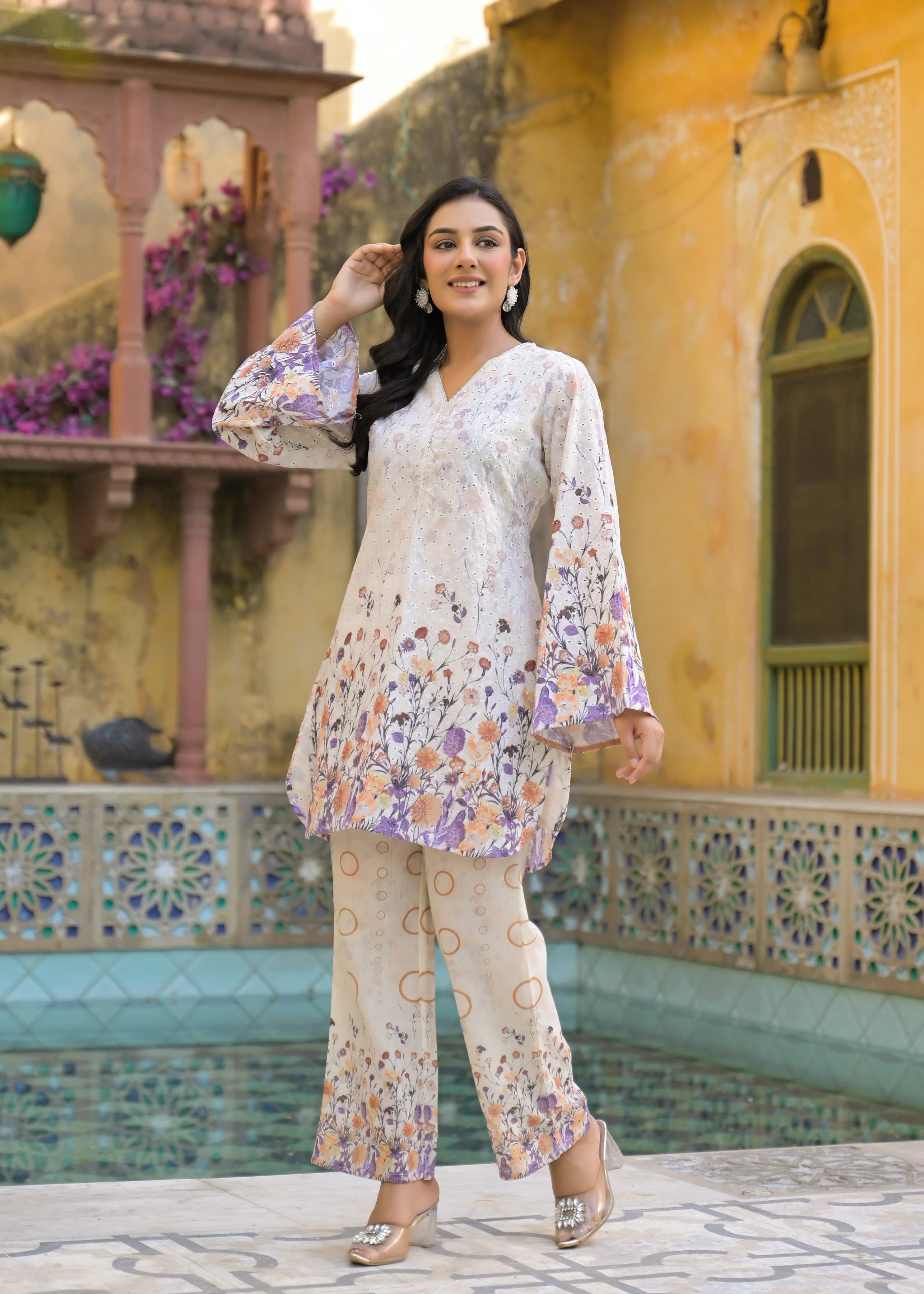 RAAGVI YALE COTTON CO-ORD SET - Image 4