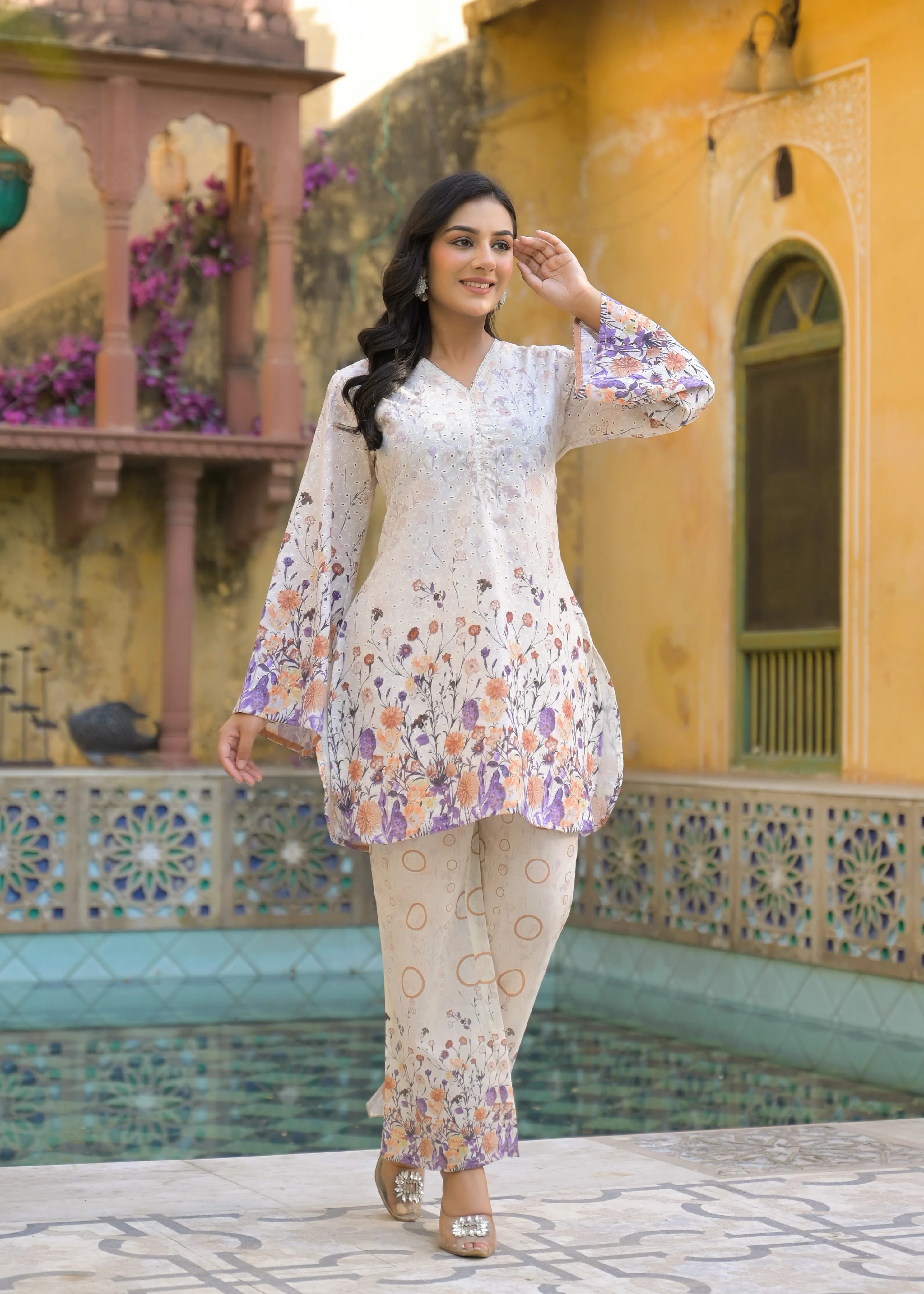 RAAGVI YALE COTTON CO-ORD SET - Image 5