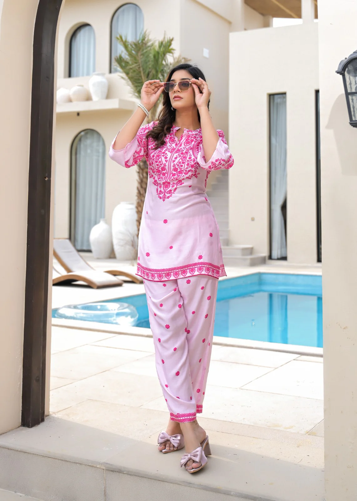 RAAGVI ROSE COTTON Co-oRd SET - Image 7