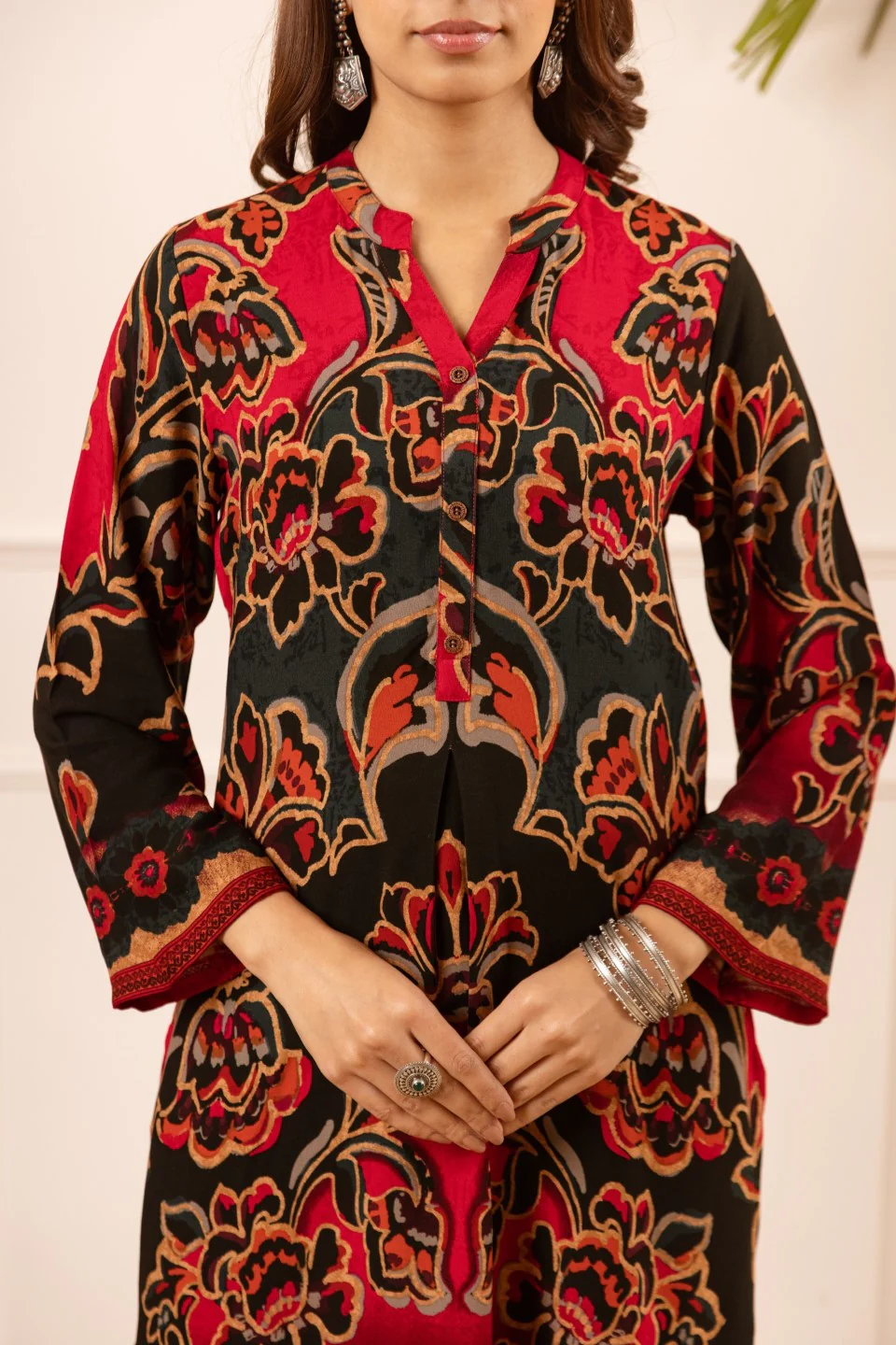 Karen ruby printed co-ord set - Image 4