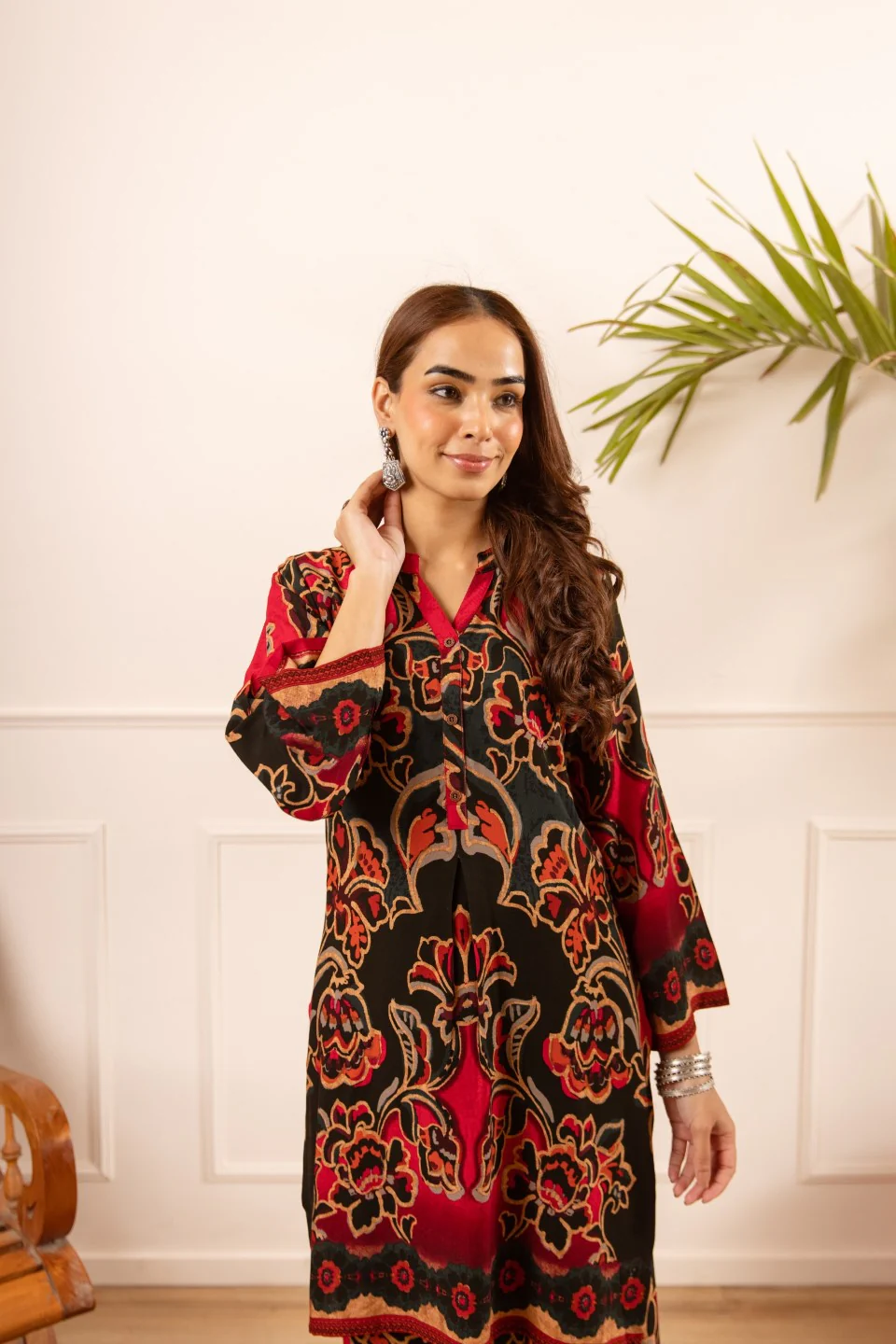 Karen ruby printed co-ord set - Image 7