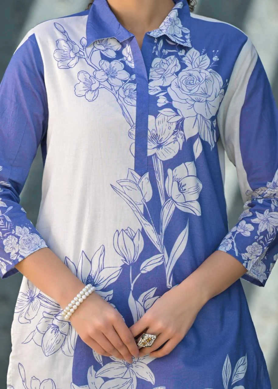 Vastramaya Indi Cotton Co-ord Set - Image 4