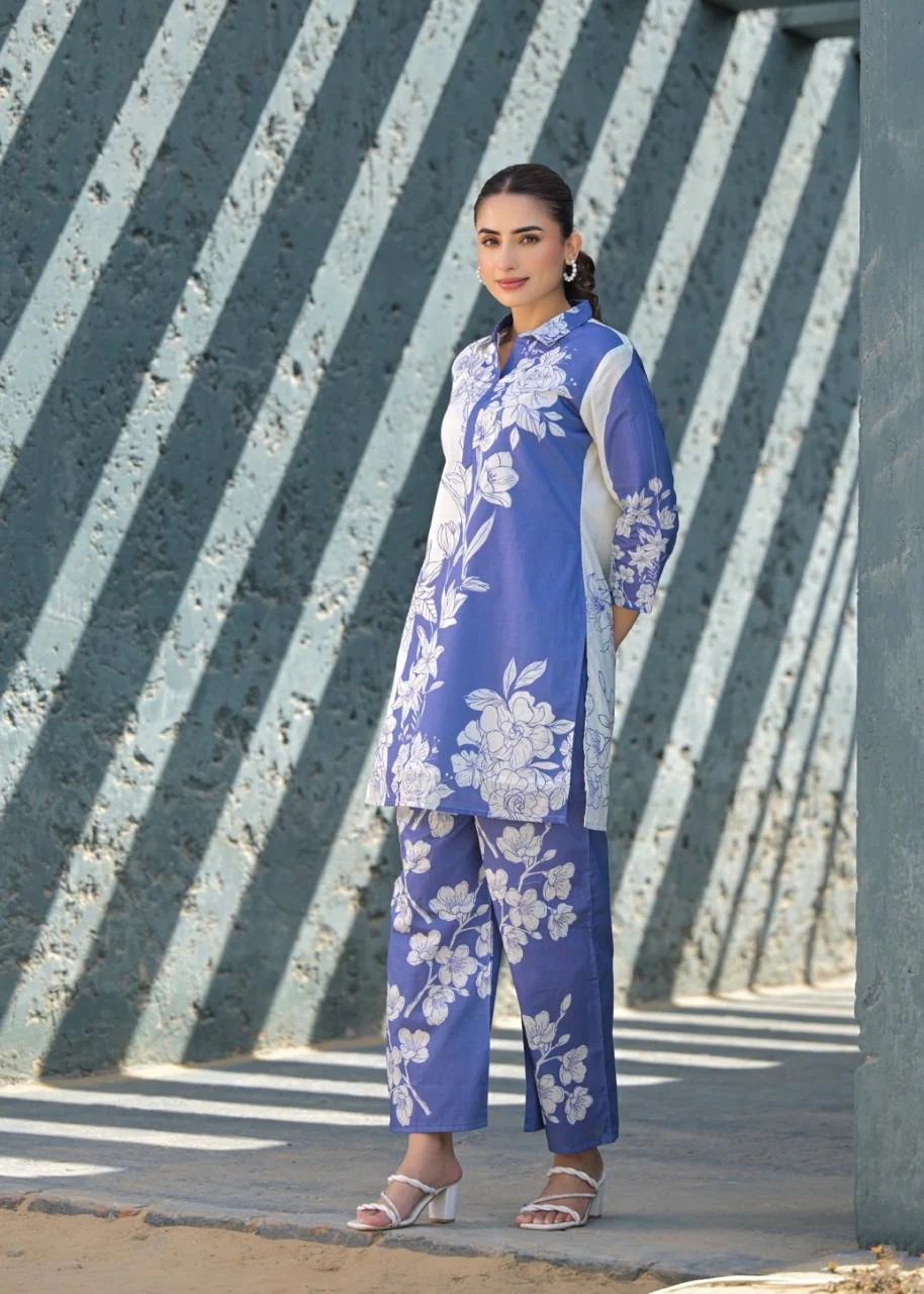 Vastramaya Indi Cotton Co-ord Set - Image 5