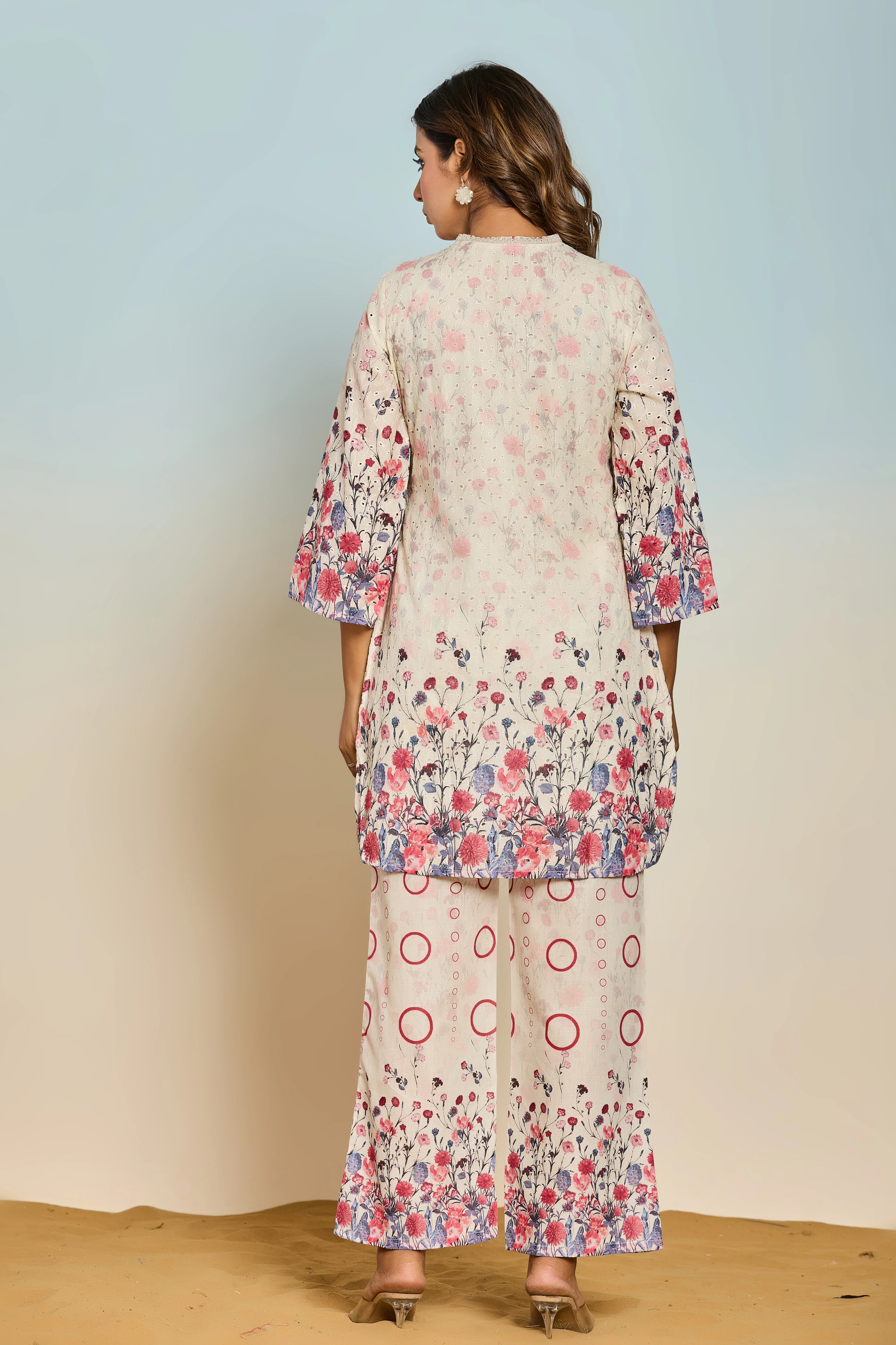RAAGVI FLORA COTTON CO-ORD SET - Image 3