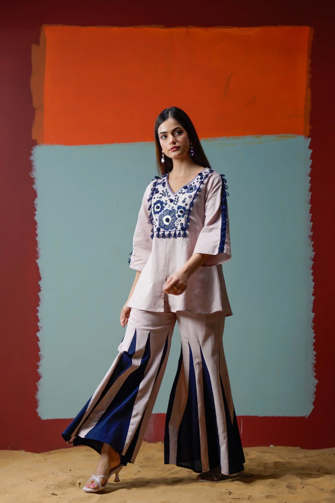 Tatva Indi Cotton Co-ord Set - Image 4