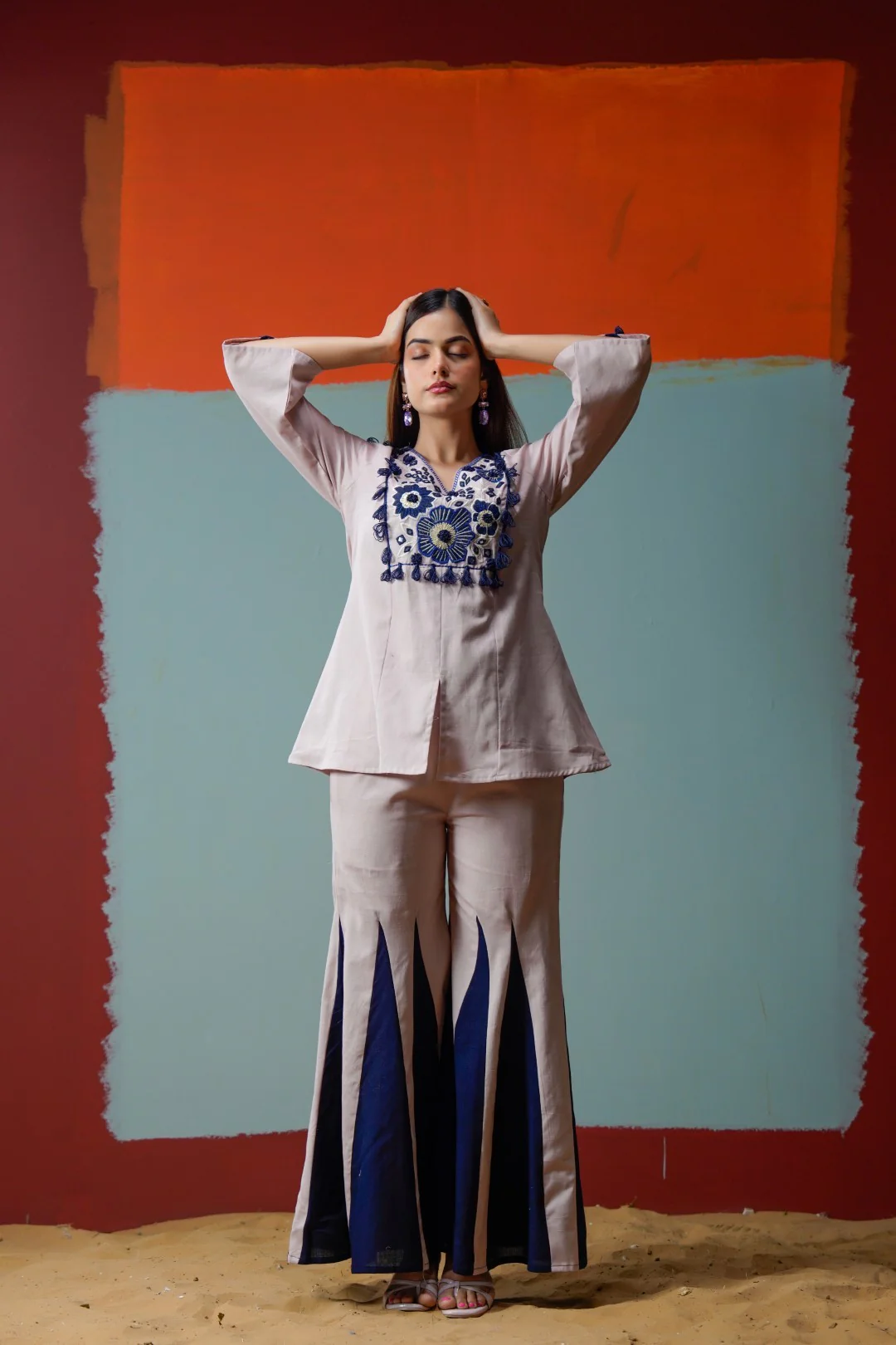 Tatva Indi Cotton Co-ord Set - Image 5
